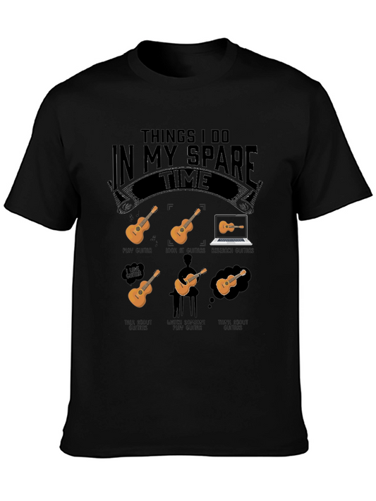 Guitar Lover T-Shirt - Spare Time Hobbies