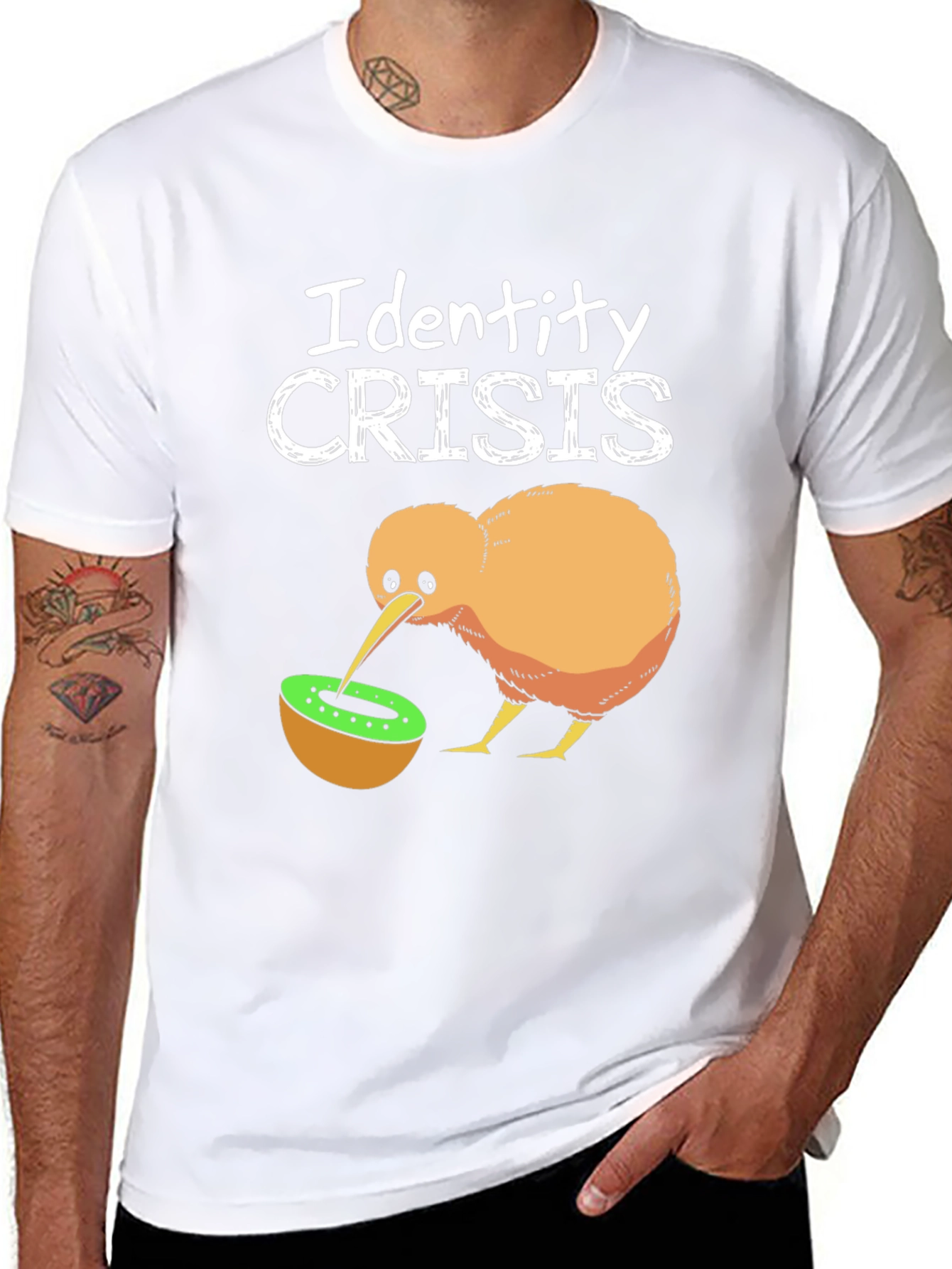 Identity Crisis Kiwi Bird T-Shirt