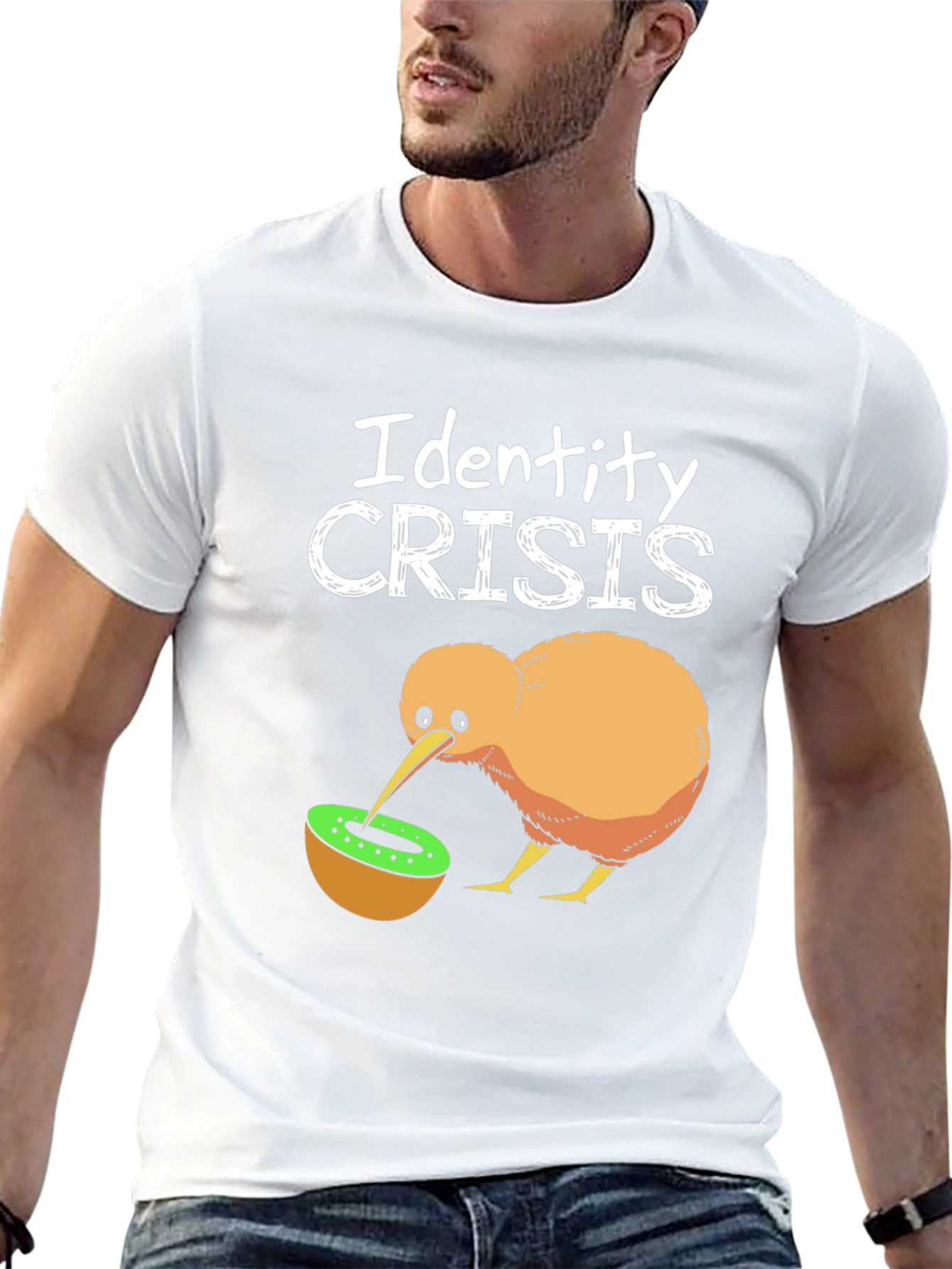 Identity Crisis Kiwi Bird T-Shirt