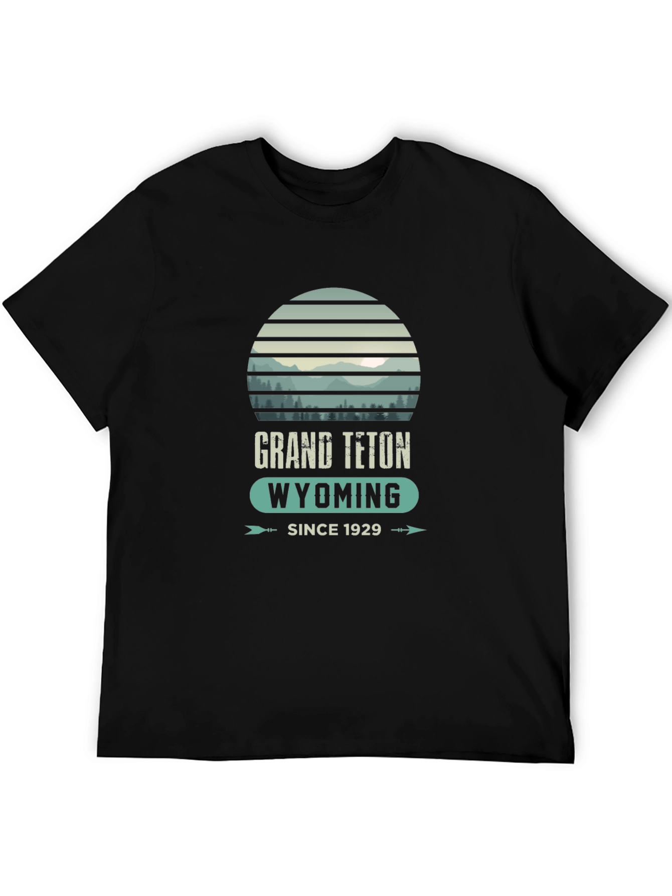 Grand Teton Wyoming Graphic T-Shirt