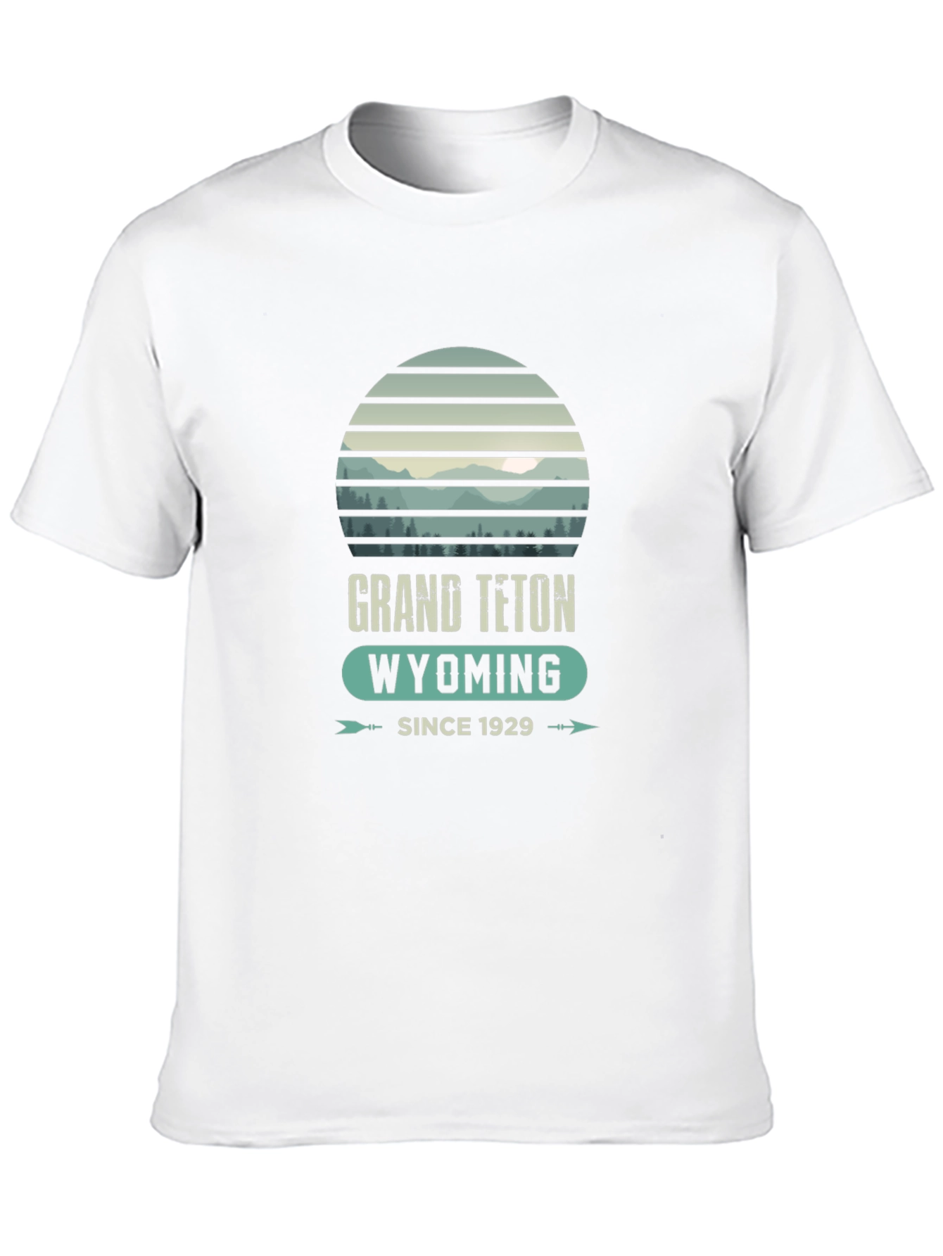 Grand Teton Wyoming Graphic T-Shirt