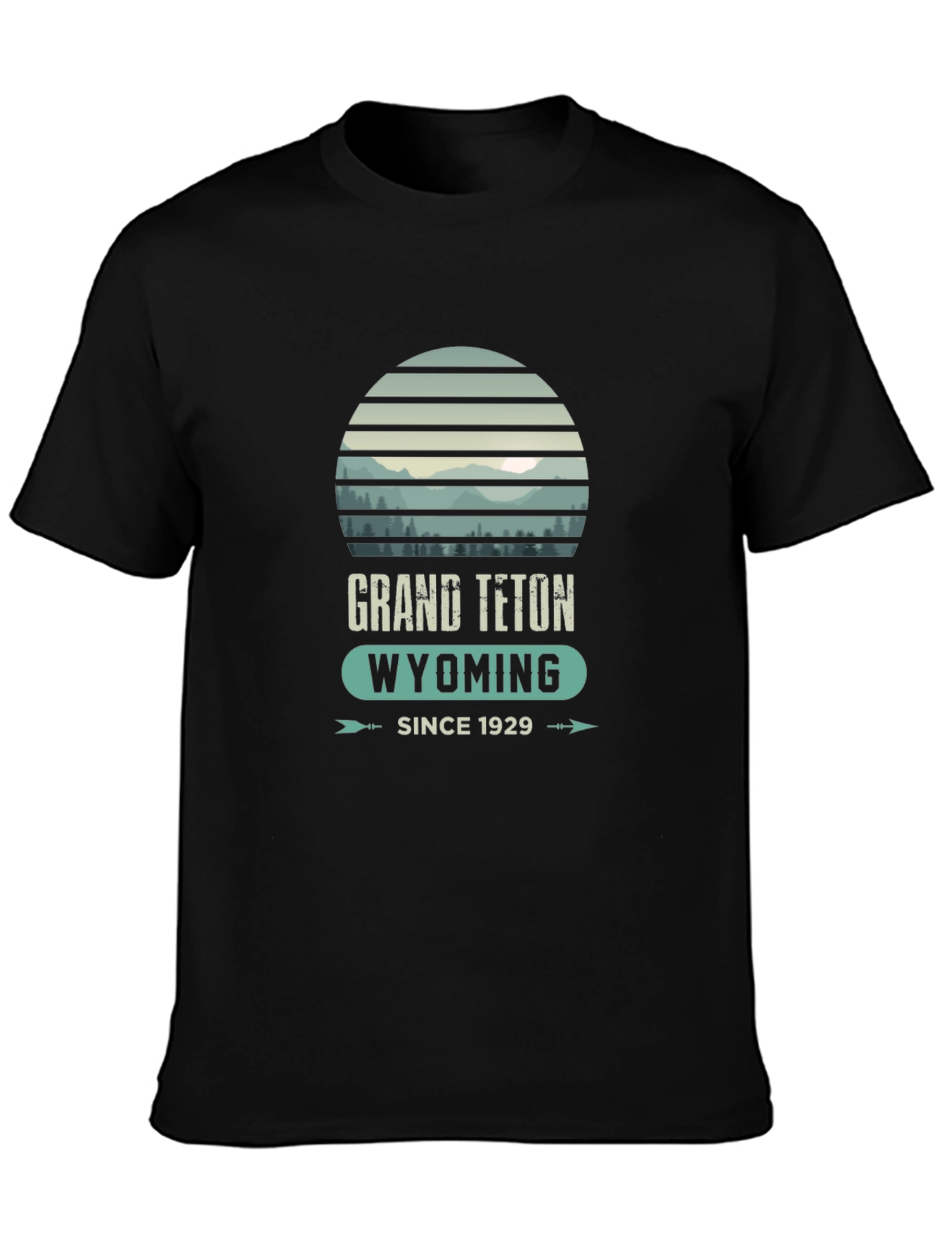 Grand Teton Wyoming Graphic T-Shirt