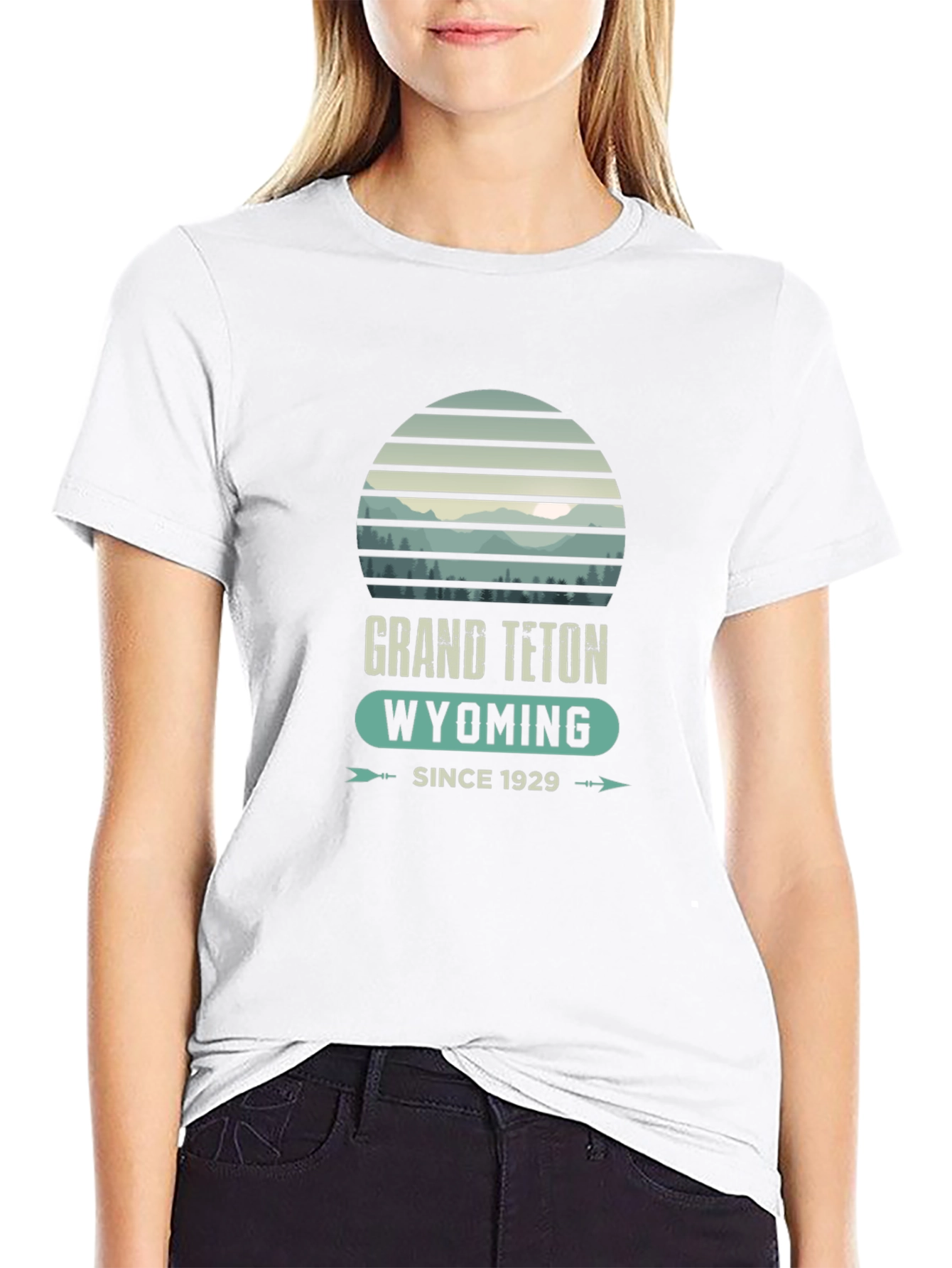 Grand Teton Wyoming Graphic T-Shirt