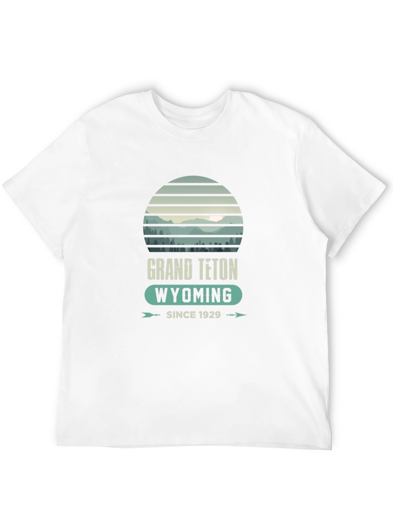Grand Teton Wyoming Graphic T-Shirt