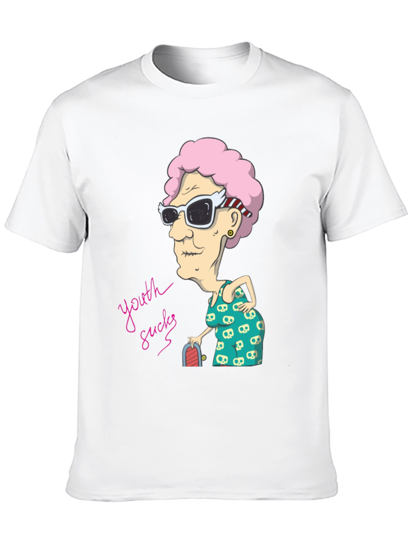 Youth Sucks T-Shirt - Cool Grandma Graphic