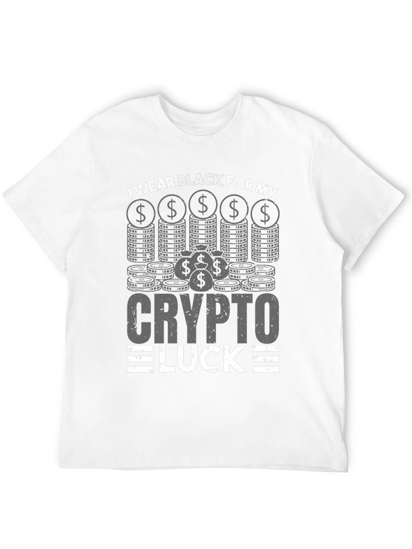 Crypto Luck Black T-Shirt