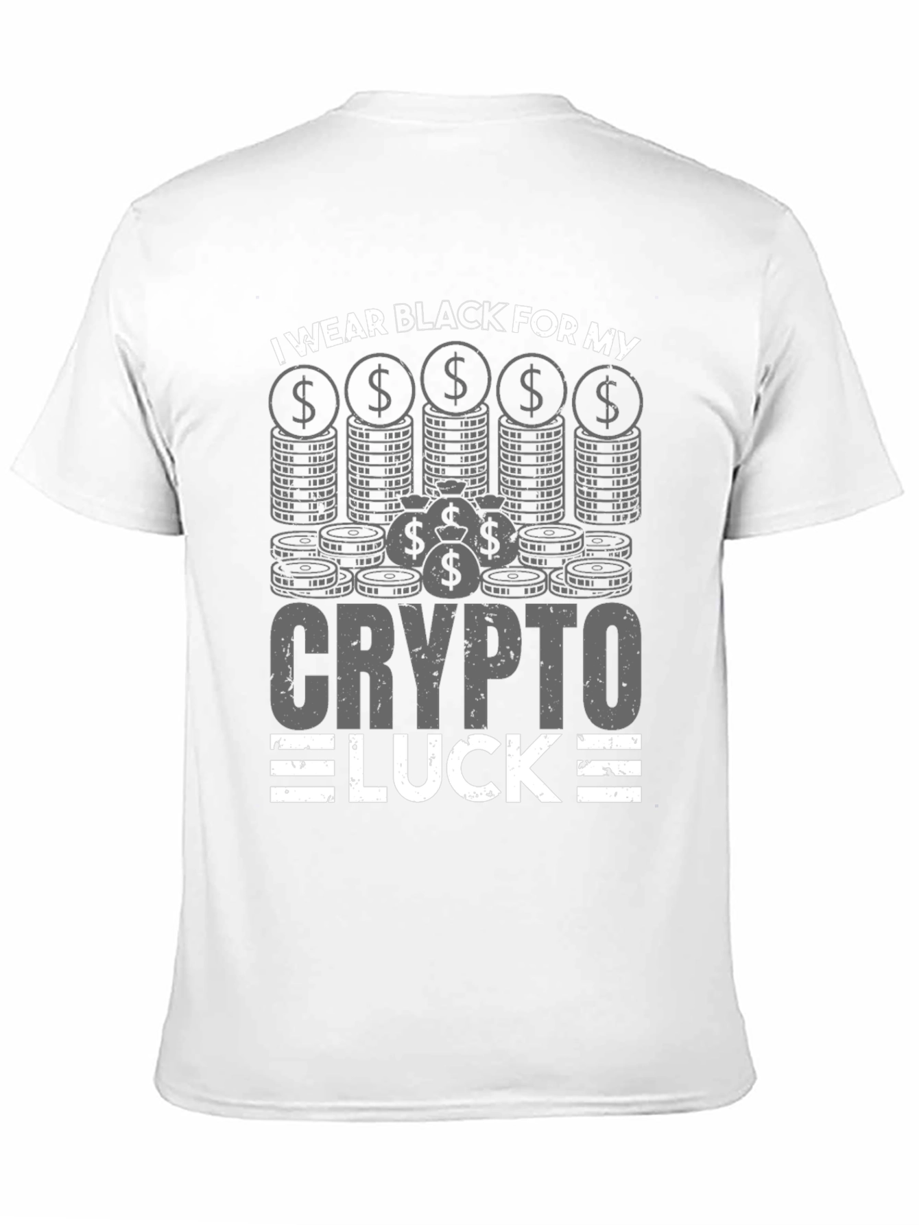 Crypto Luck Black T-Shirt
