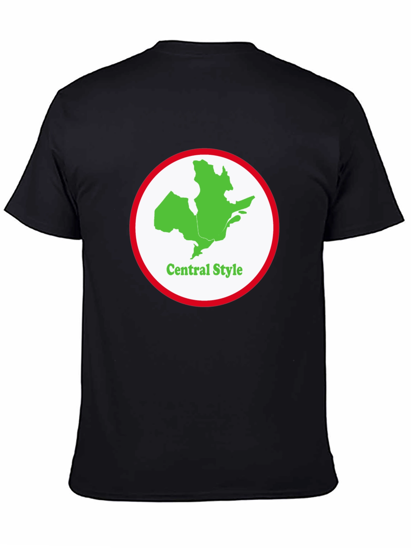 Central Style Graphic Tee - Black