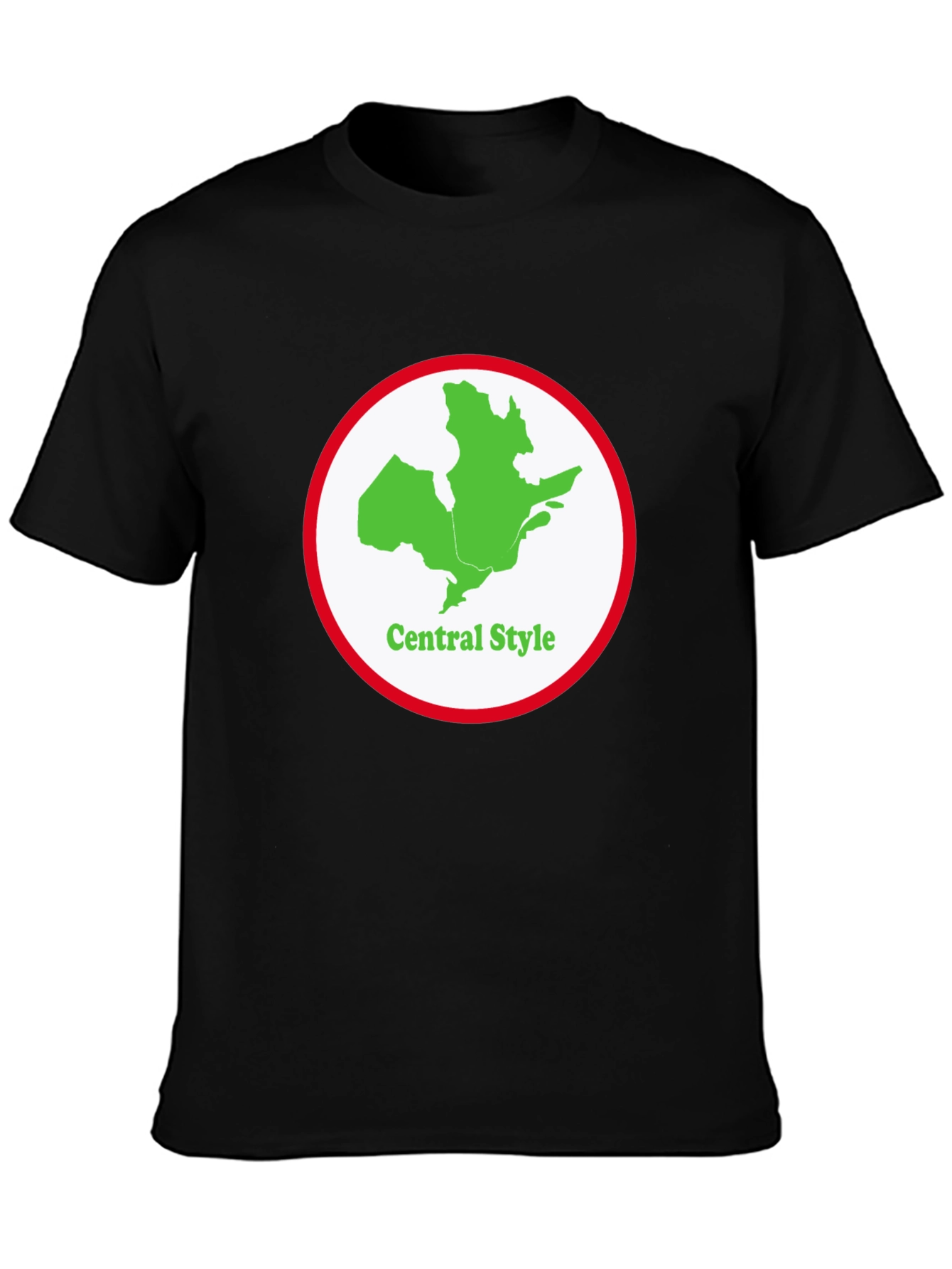 Central Style Graphic Tee - Black