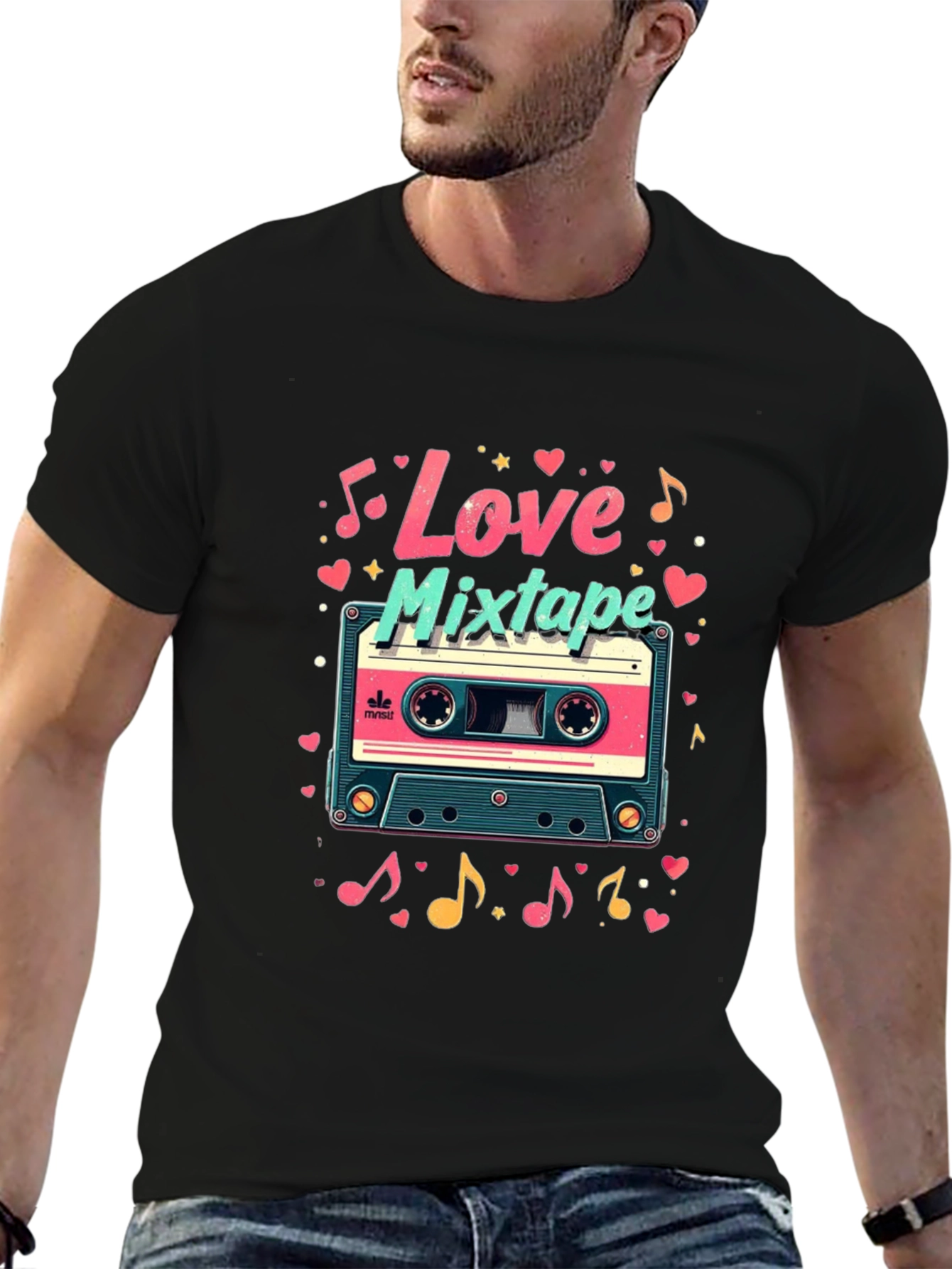 Love Mixtape Graphic T-Shirt