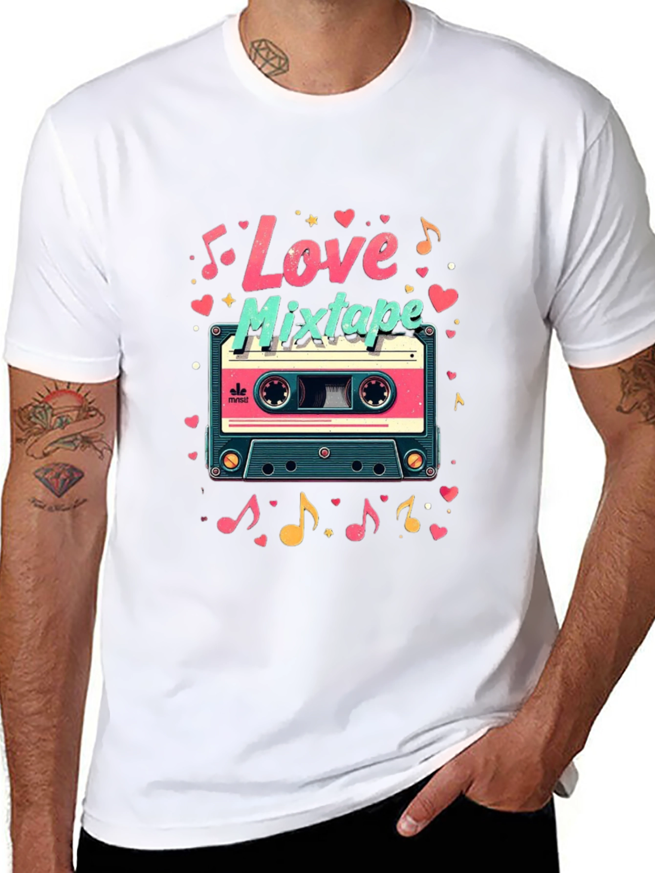 Love Mixtape Graphic T-Shirt