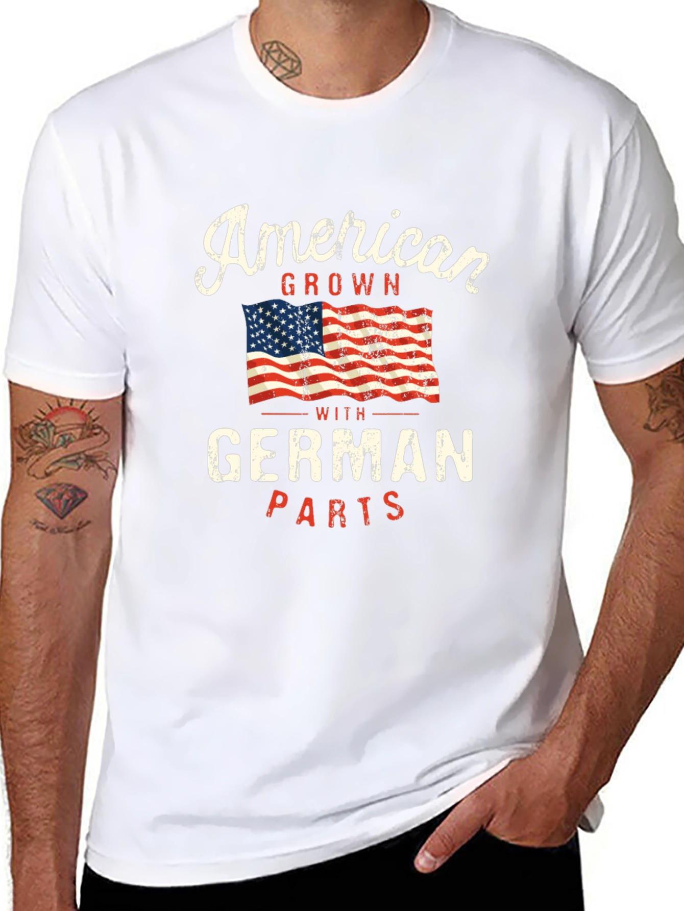 American Grown with German Parts T-Shirt