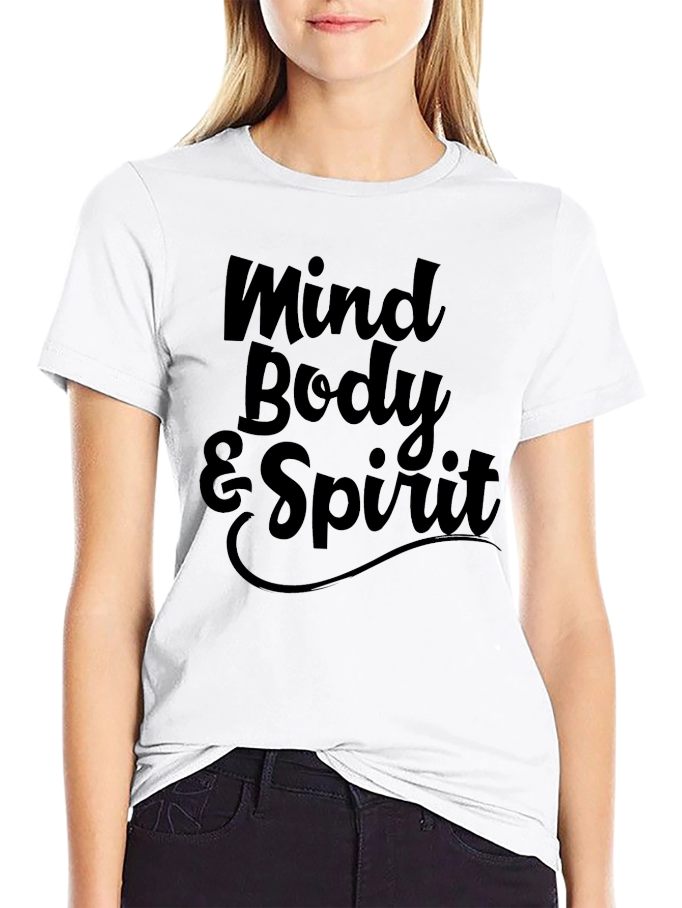 Mind Body Spirit T-Shirt - Positive Vibes Tee