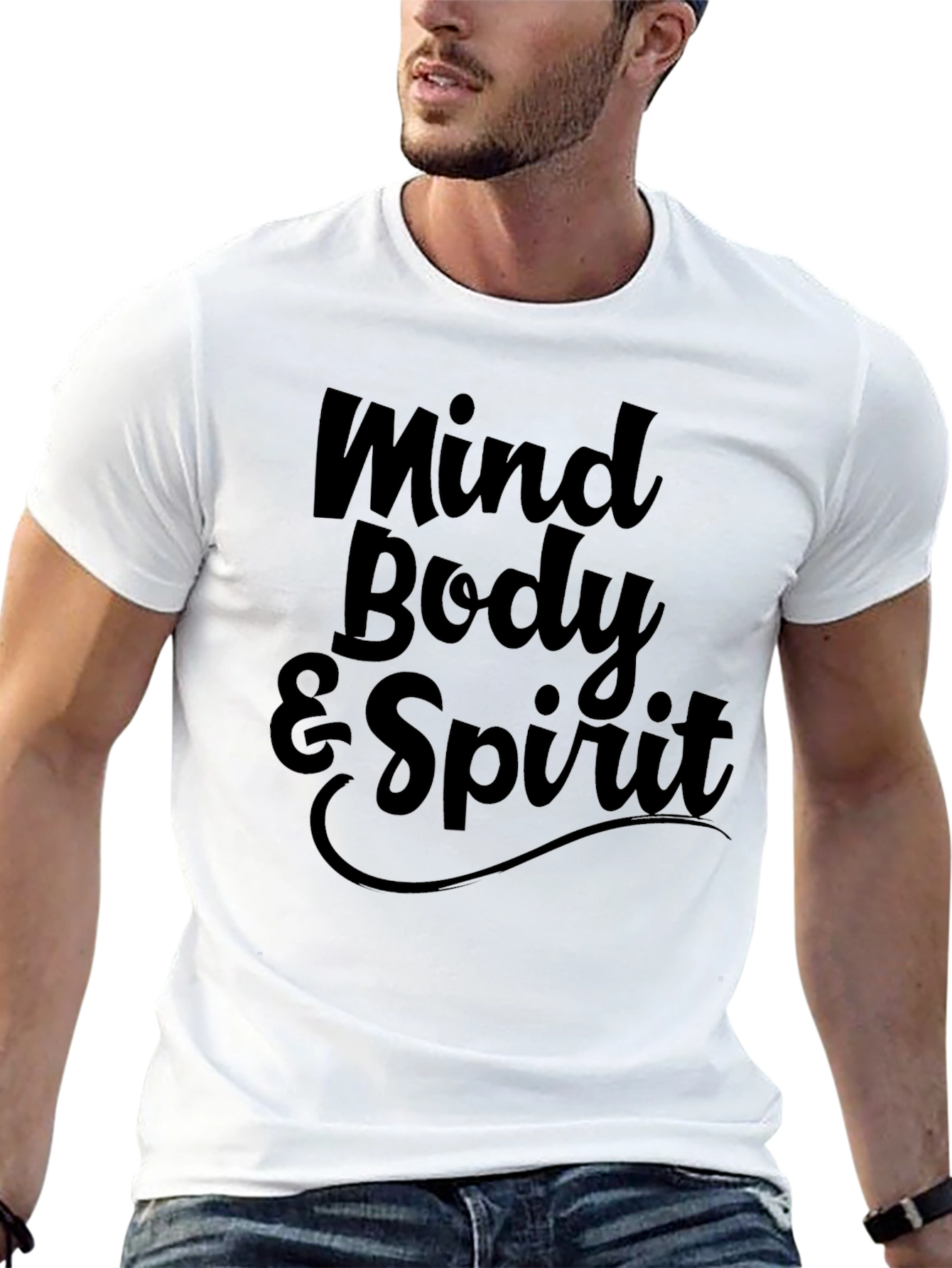 Mind Body Spirit T-Shirt - Positive Vibes Tee
