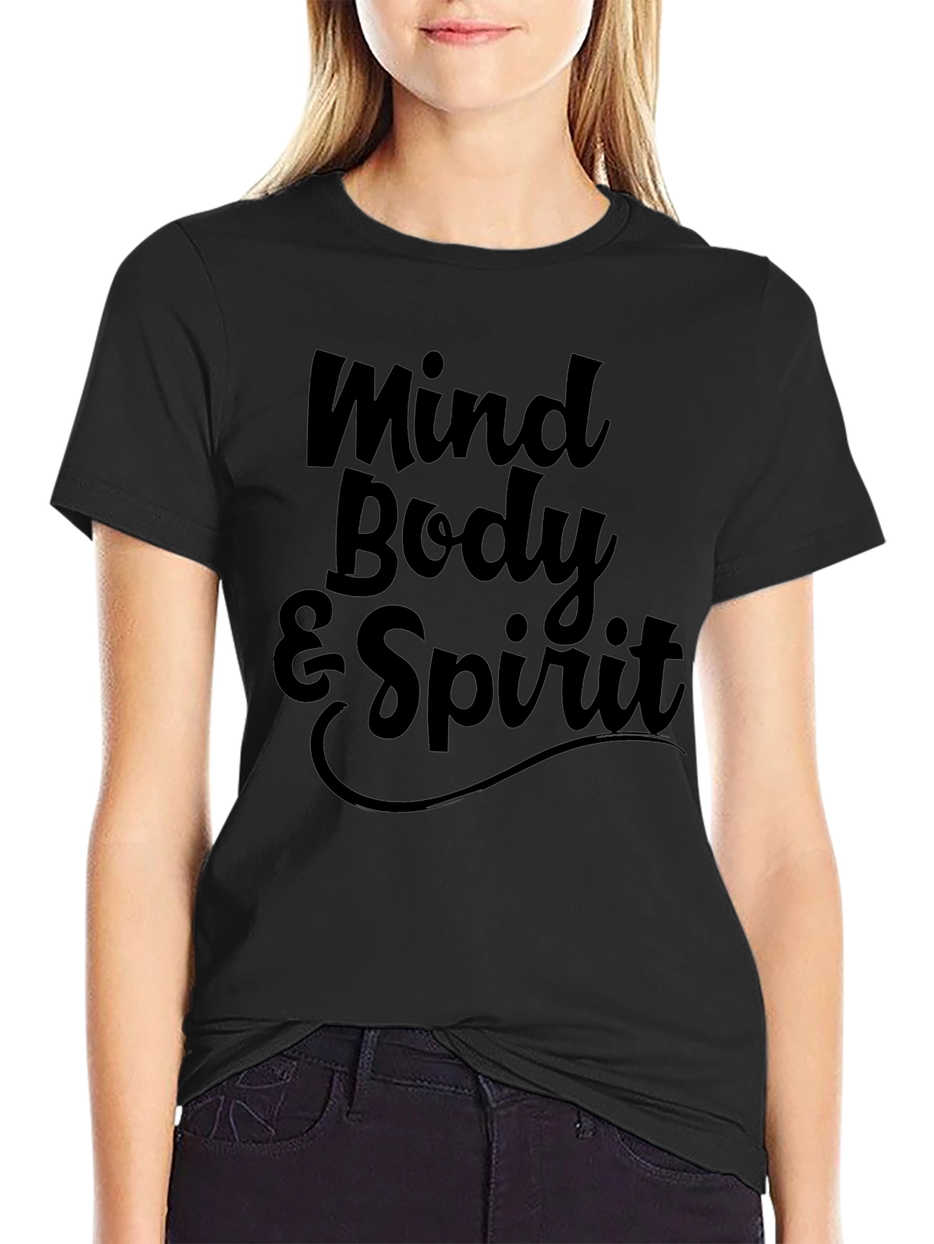 Mind Body Spirit T-Shirt - Positive Vibes Tee