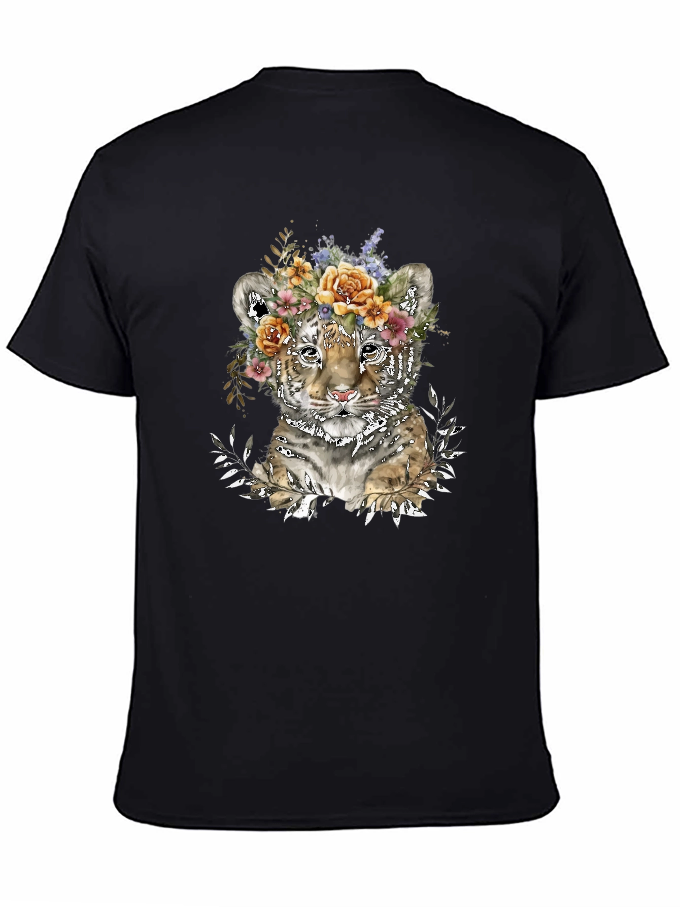 Floral Tiger Cub Graphic Tee
