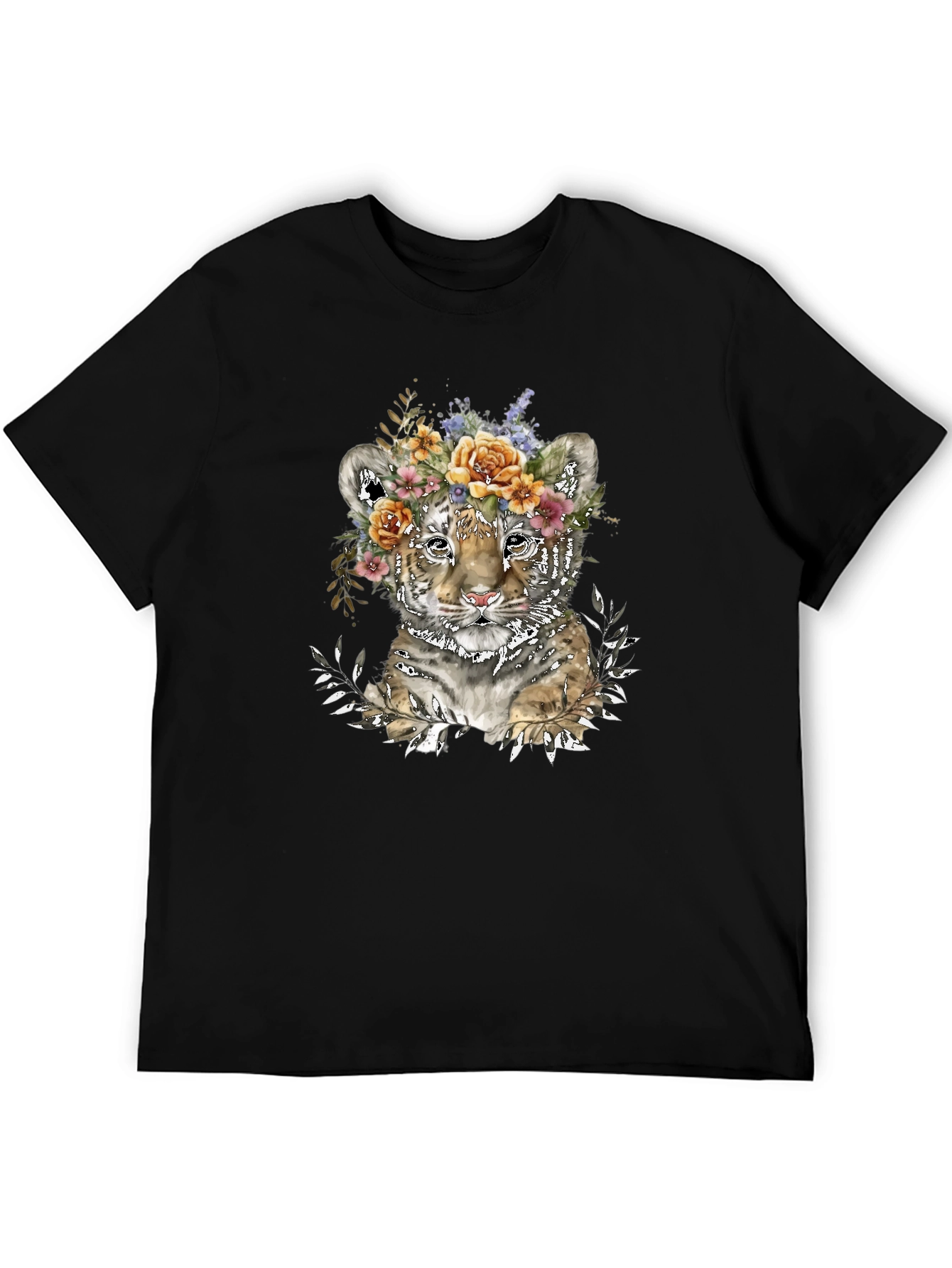 Floral Tiger Cub Graphic Tee