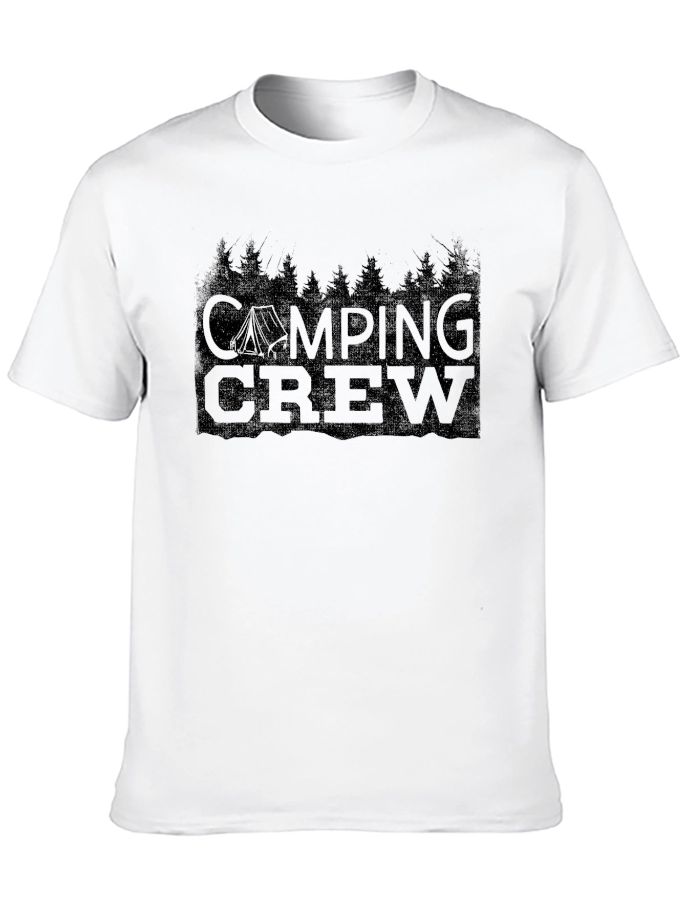 Camping Crew Graphic Tee - Adventure Awaits!
