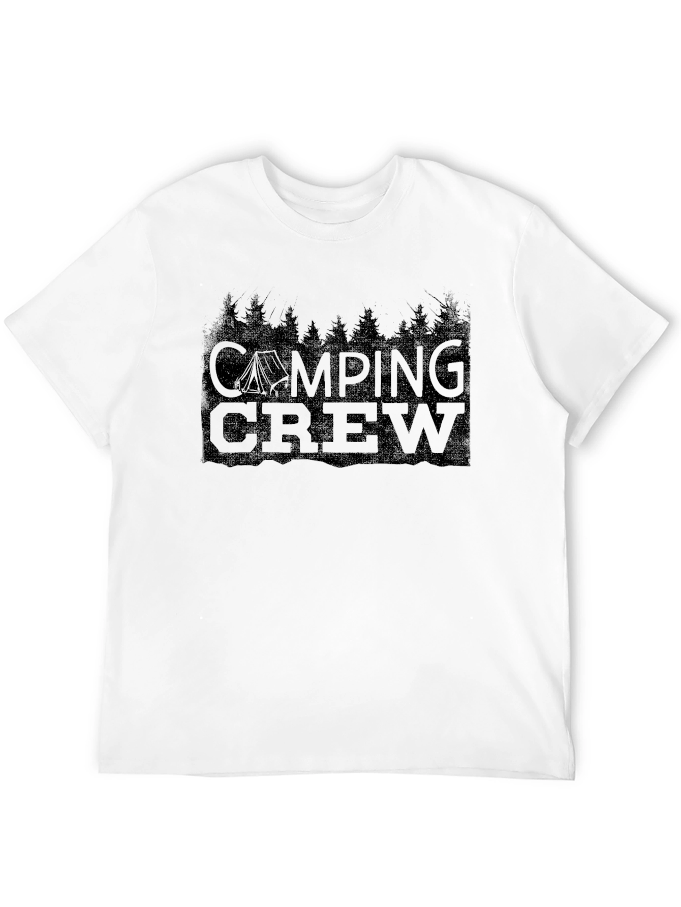 Camping Crew Graphic Tee - Adventure Awaits!