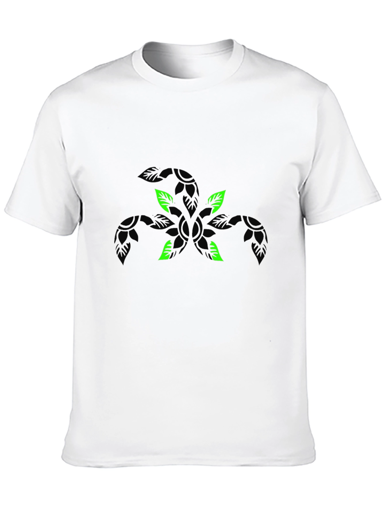 Nature X Graphic Black T-Shirt