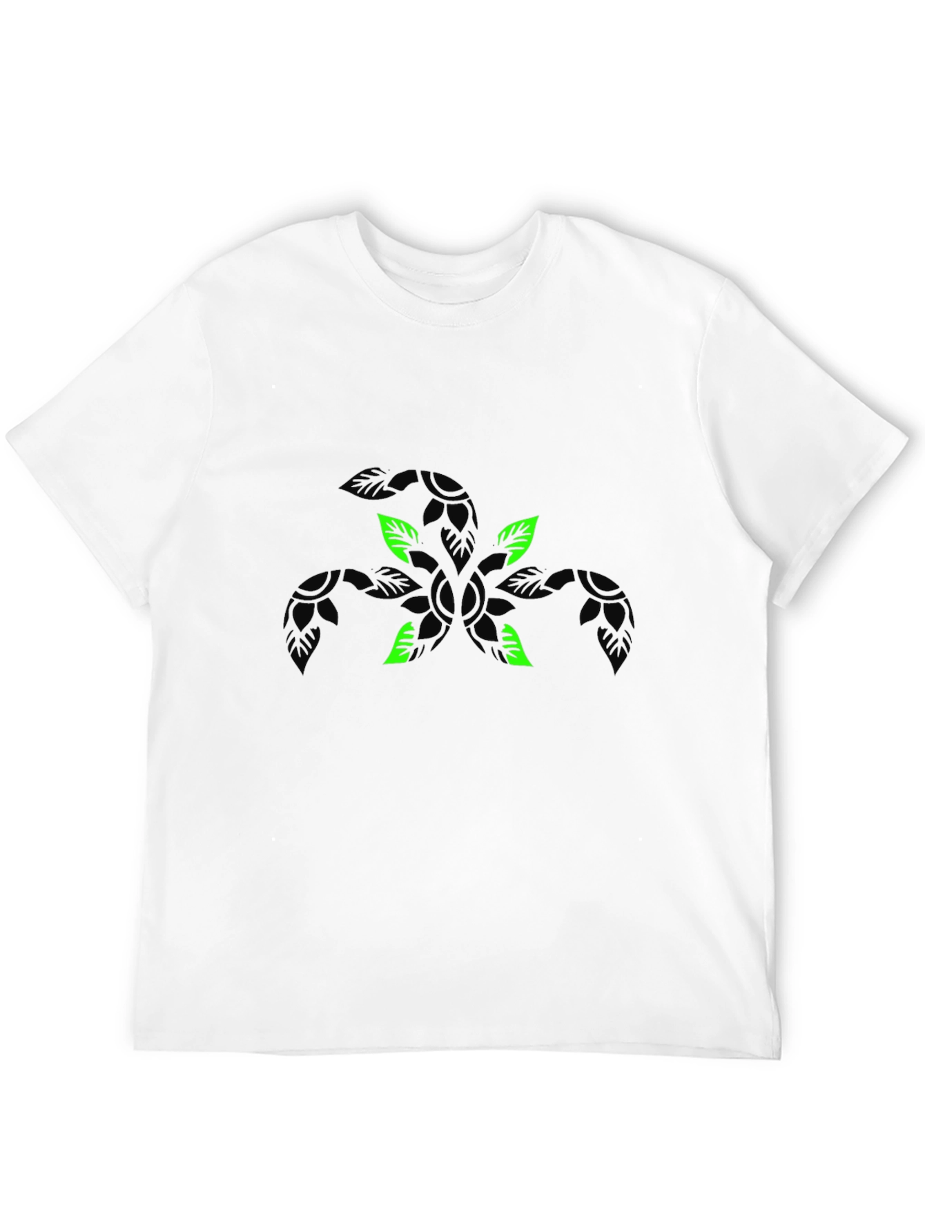 Nature X Graphic Black T-Shirt