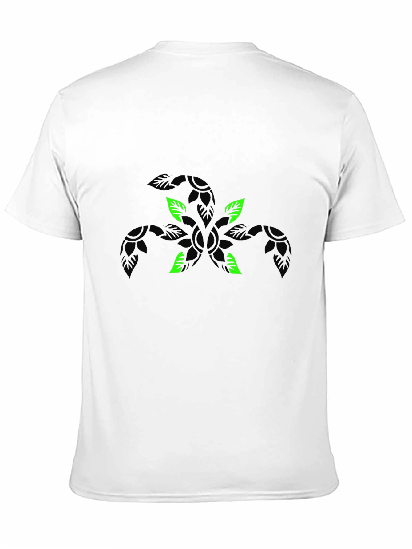 Nature X Graphic Black T-Shirt