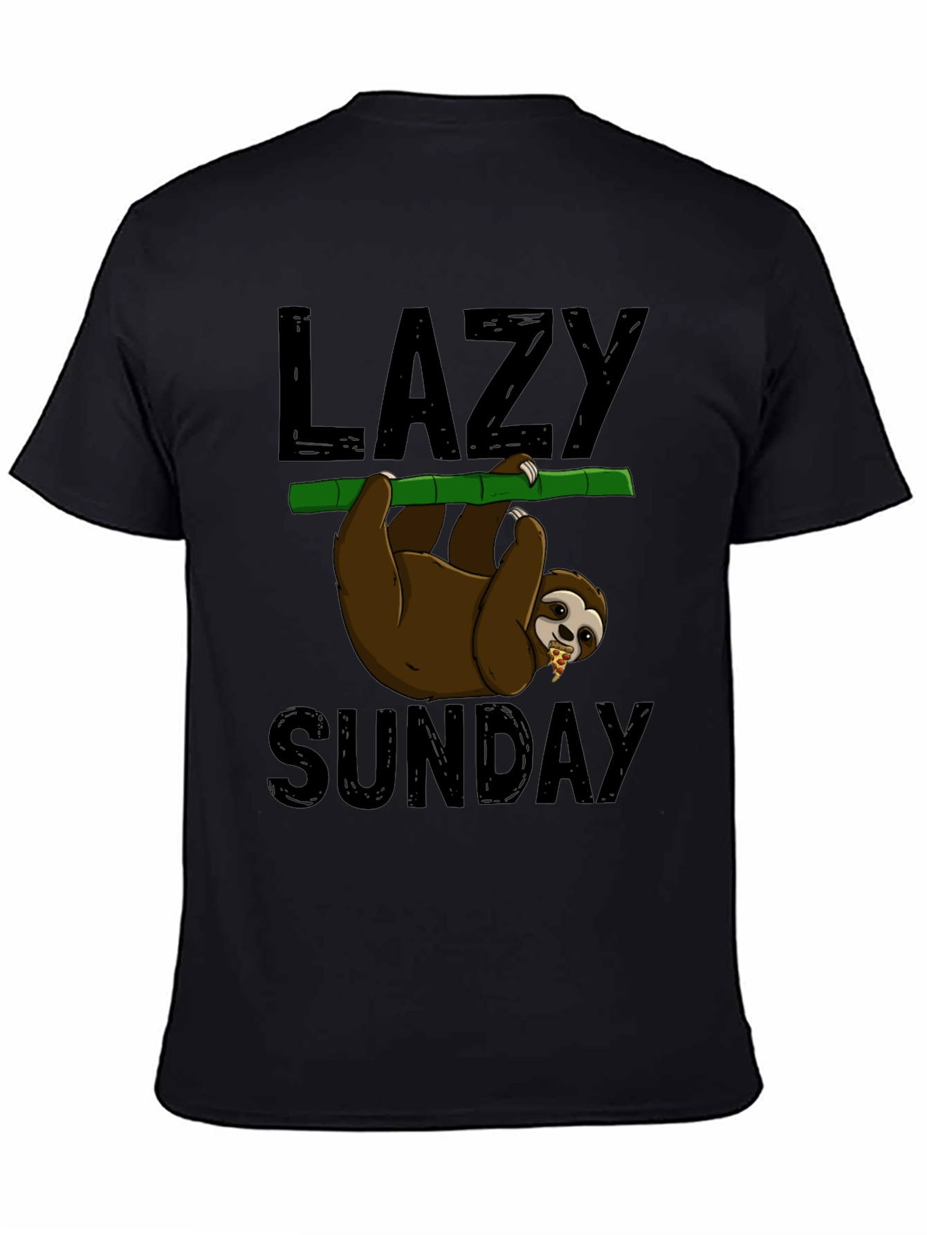 Lazy Sunday Sloth T-Shirt Funny Animal Tee