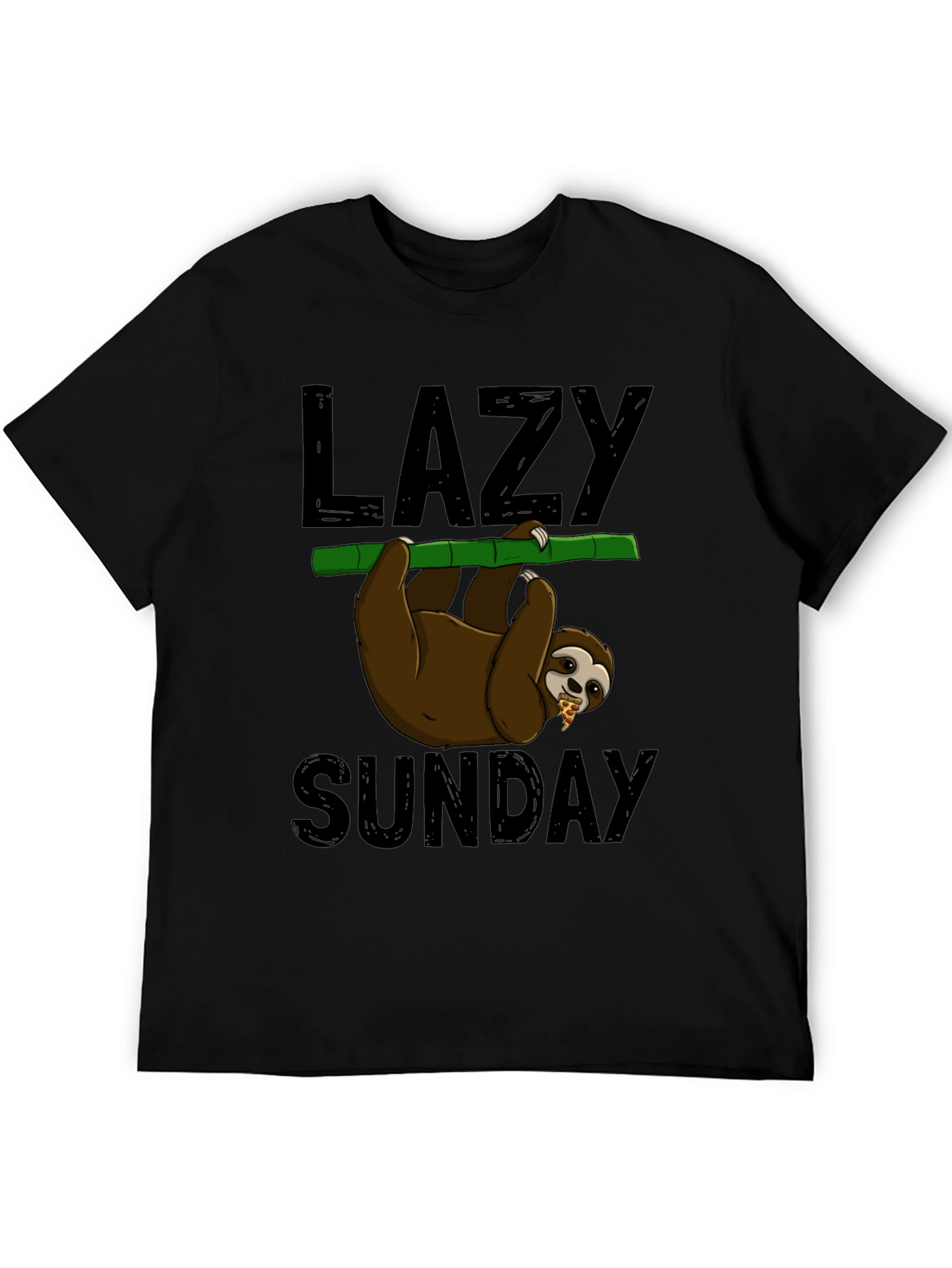 Lazy Sunday Sloth T-Shirt Funny Animal Tee