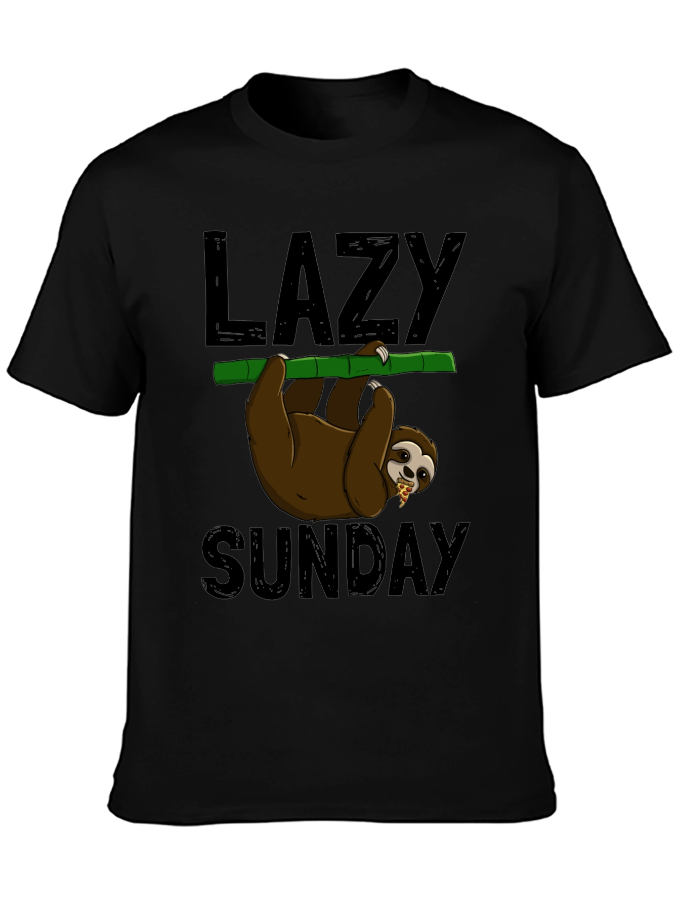 Lazy Sunday Sloth T-Shirt Funny Animal Tee