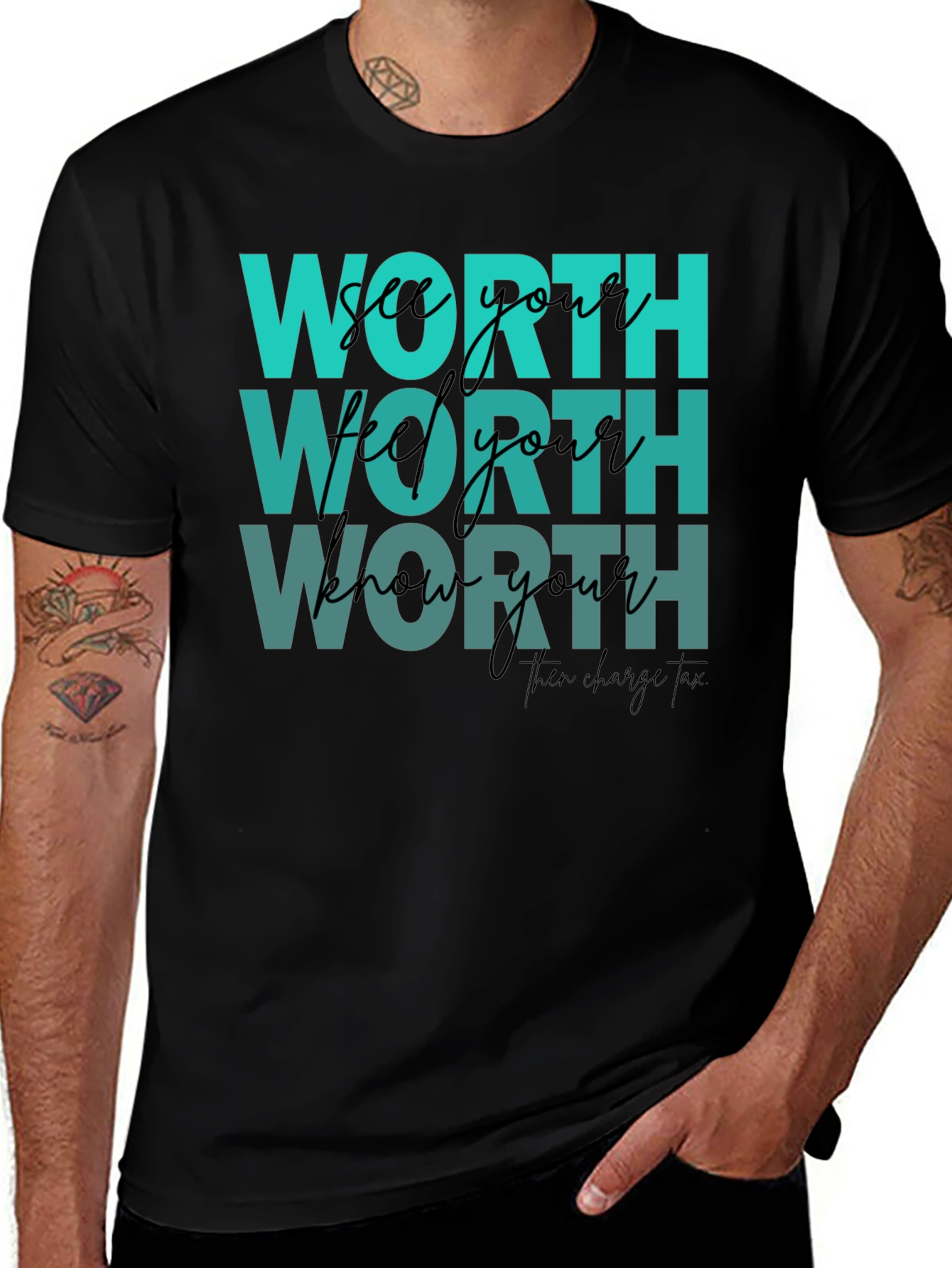 Know Your Worth Graphic Tee