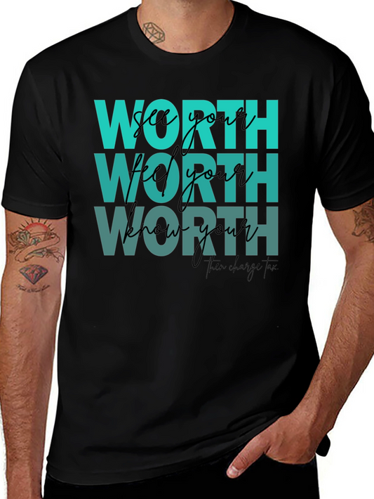 Know Your Worth Graphic Tee