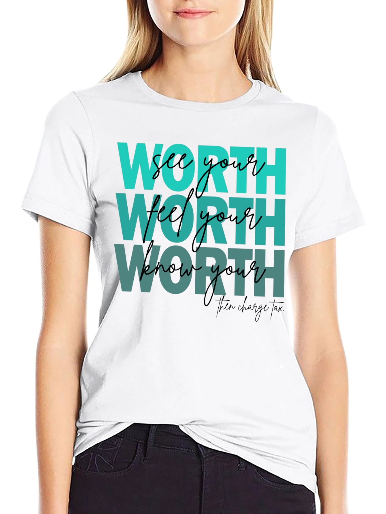 Know Your Worth Graphic Tee