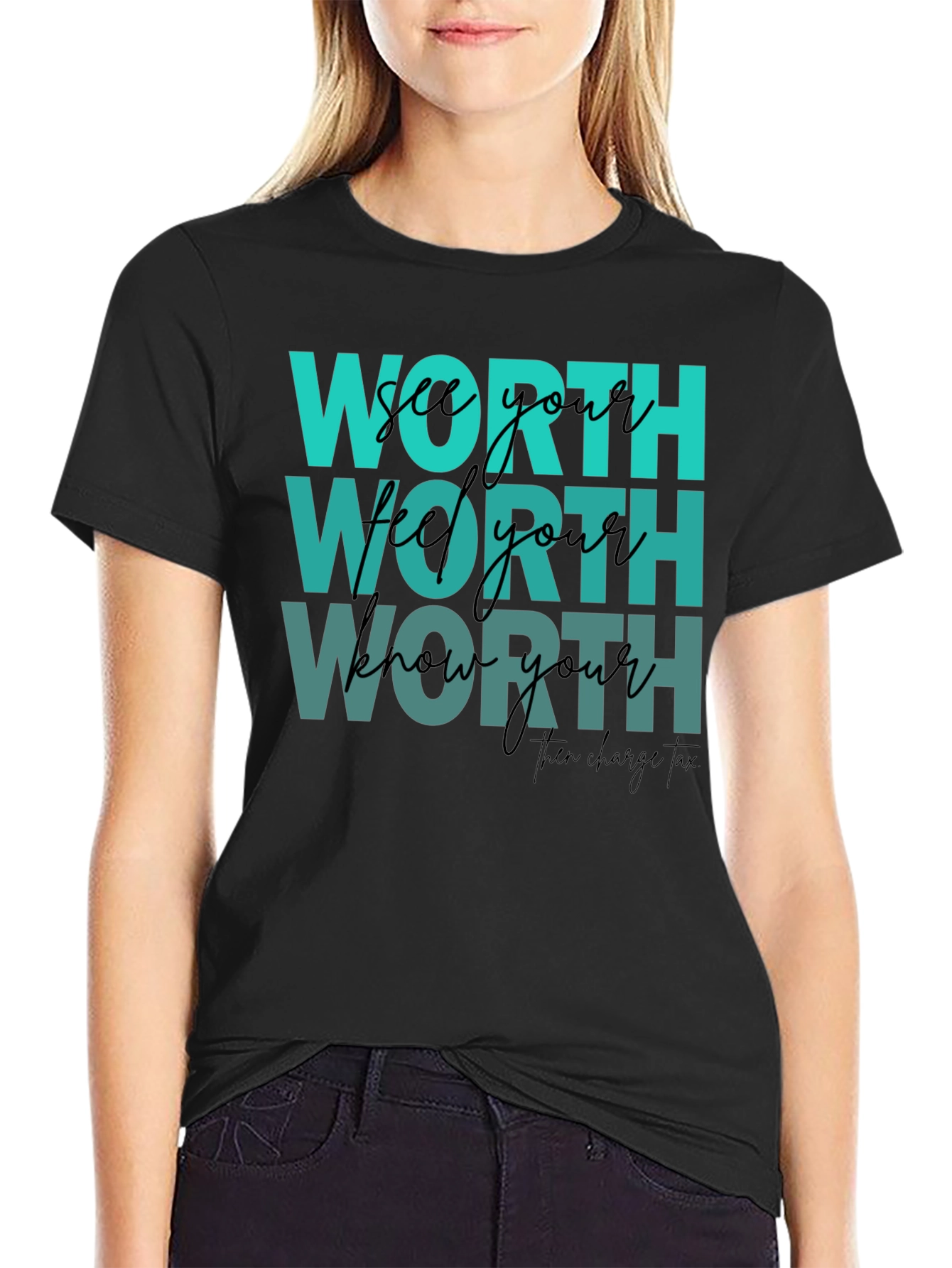 Know Your Worth Graphic Tee