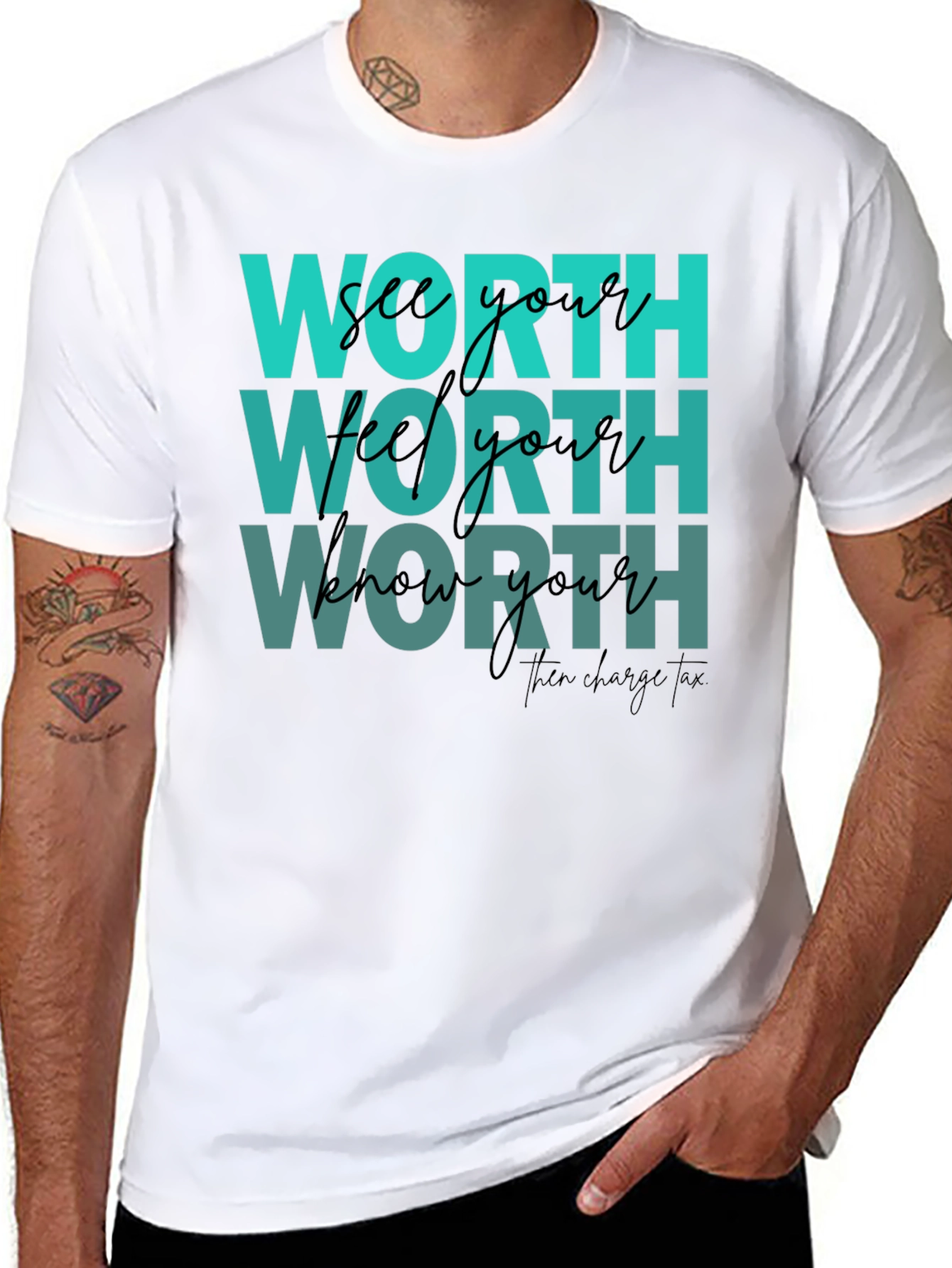 Know Your Worth Graphic Tee