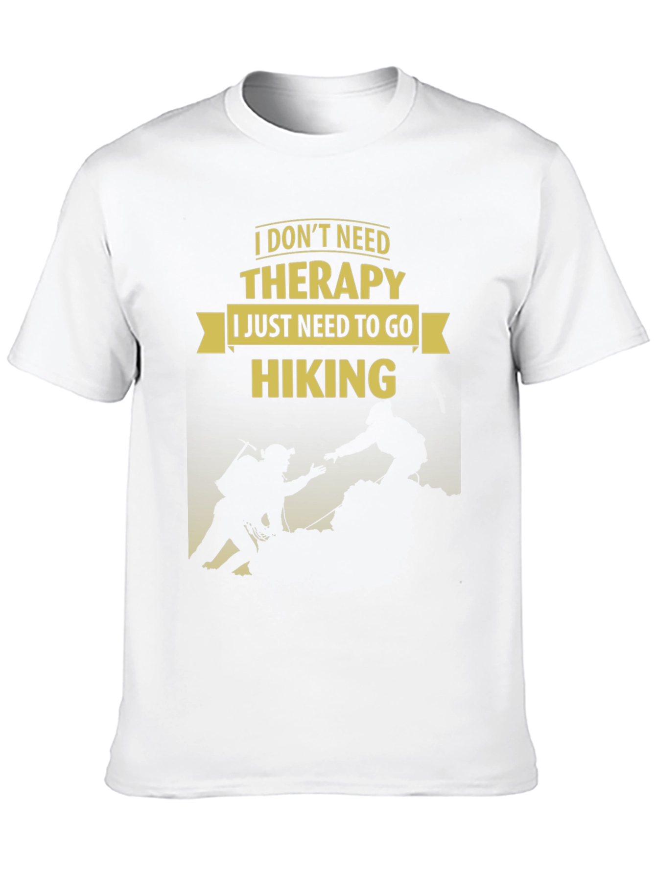 Hiking Therapy Graphic Tee - Mens