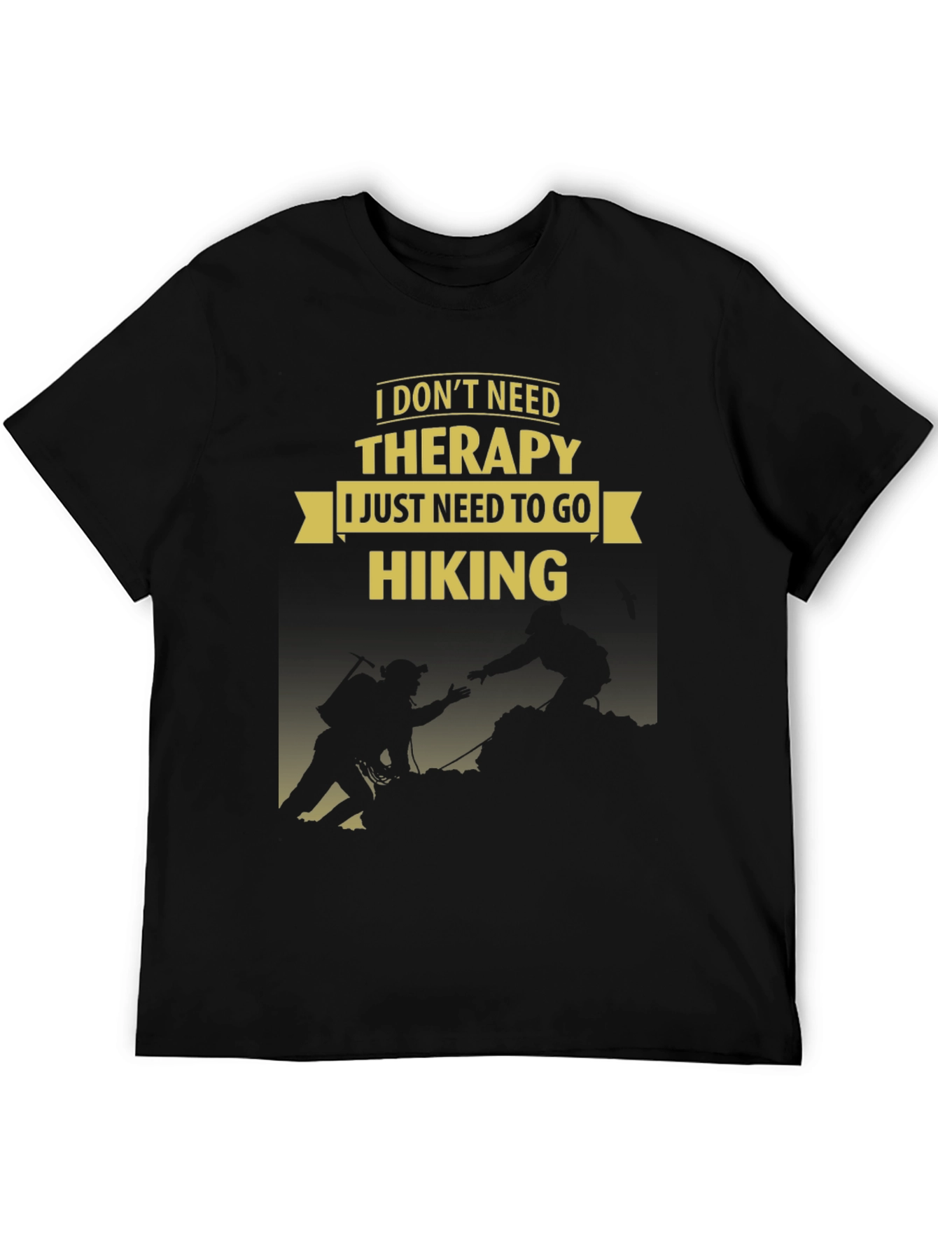 Hiking Therapy Graphic Tee - Mens