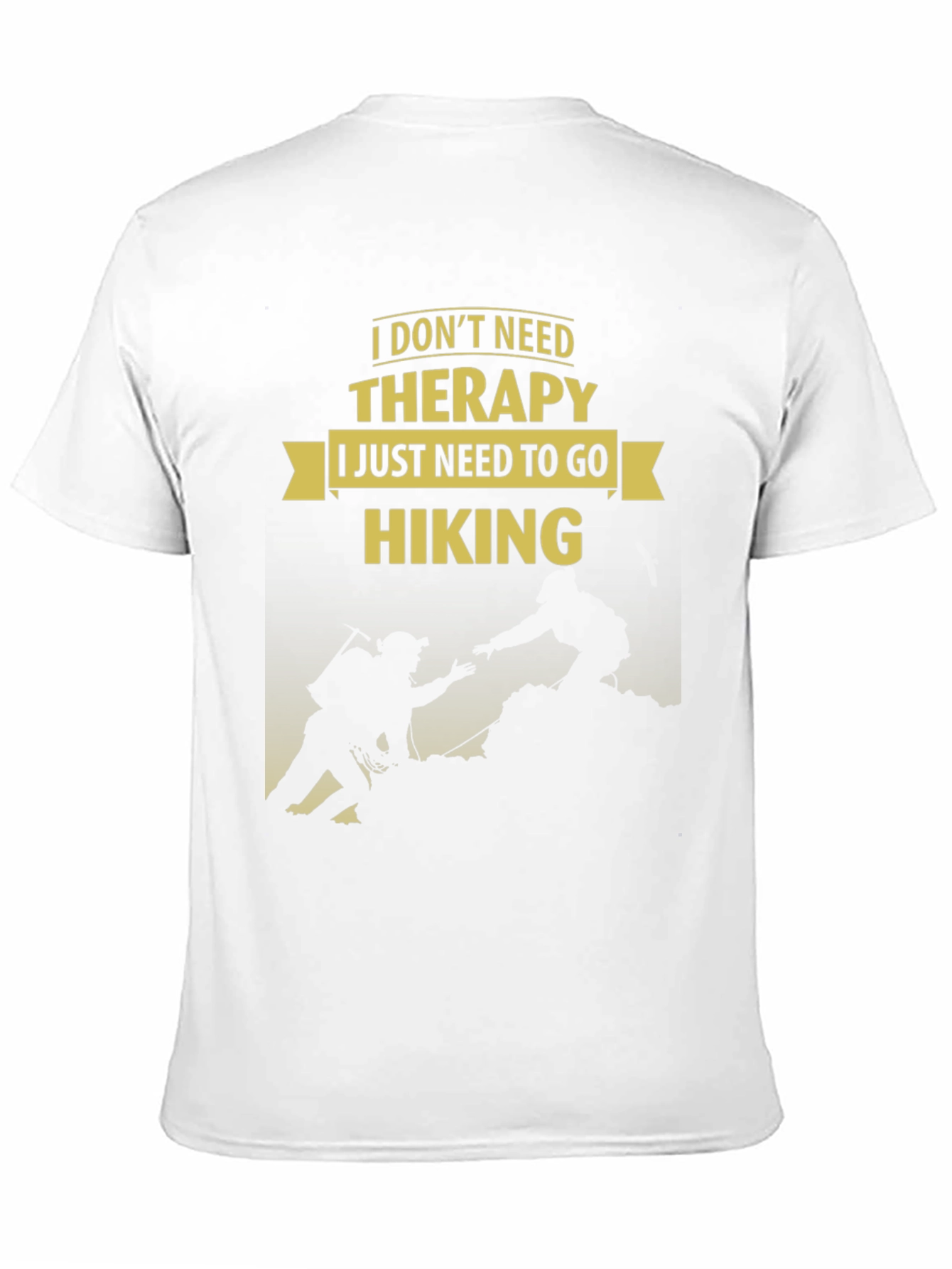 Hiking Therapy Graphic Tee - Mens