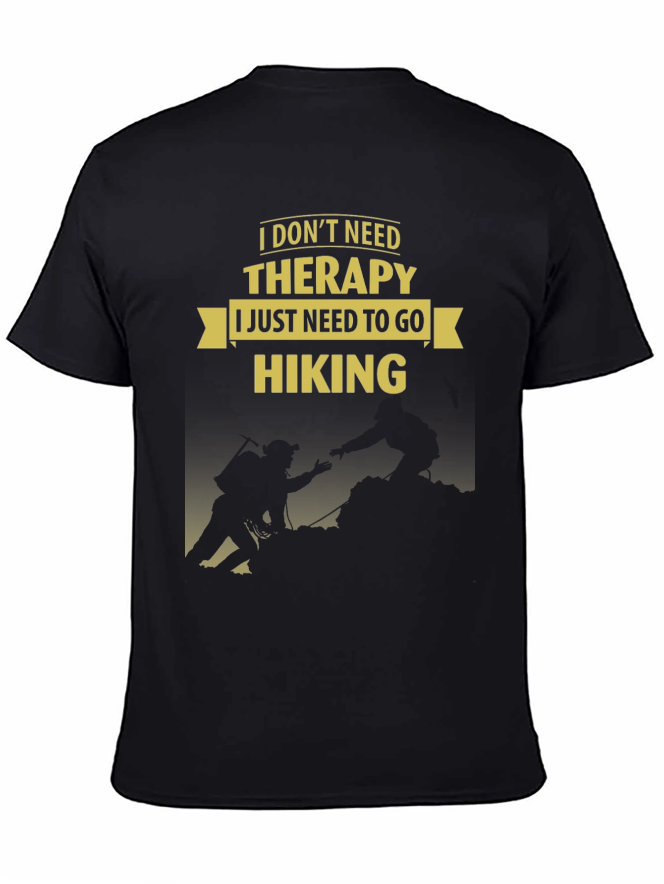 Hiking Therapy Graphic Tee - Mens