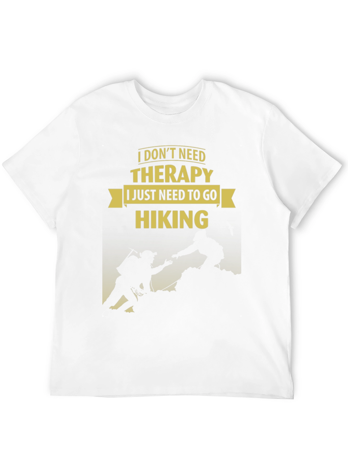 Hiking Therapy Graphic Tee - Mens