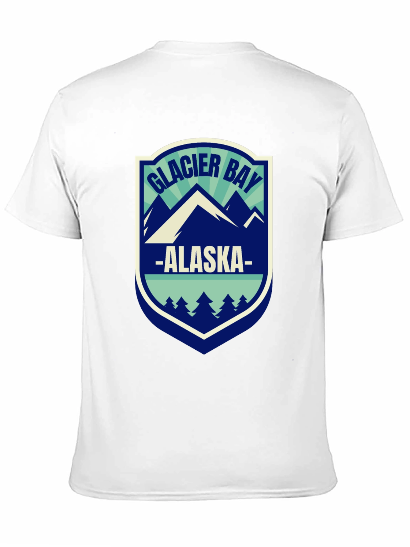 Glacier Bay Alaska Tee - Nature Graphic T-Shirt