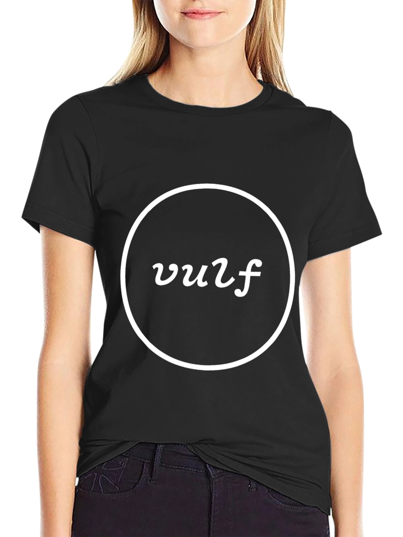 Vulfpeck Black Graphic Tee - Round Logo