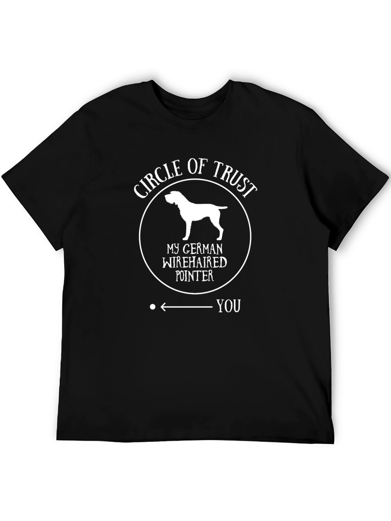 German Wirehaired Pointer Circle of Trust T-Shirt
