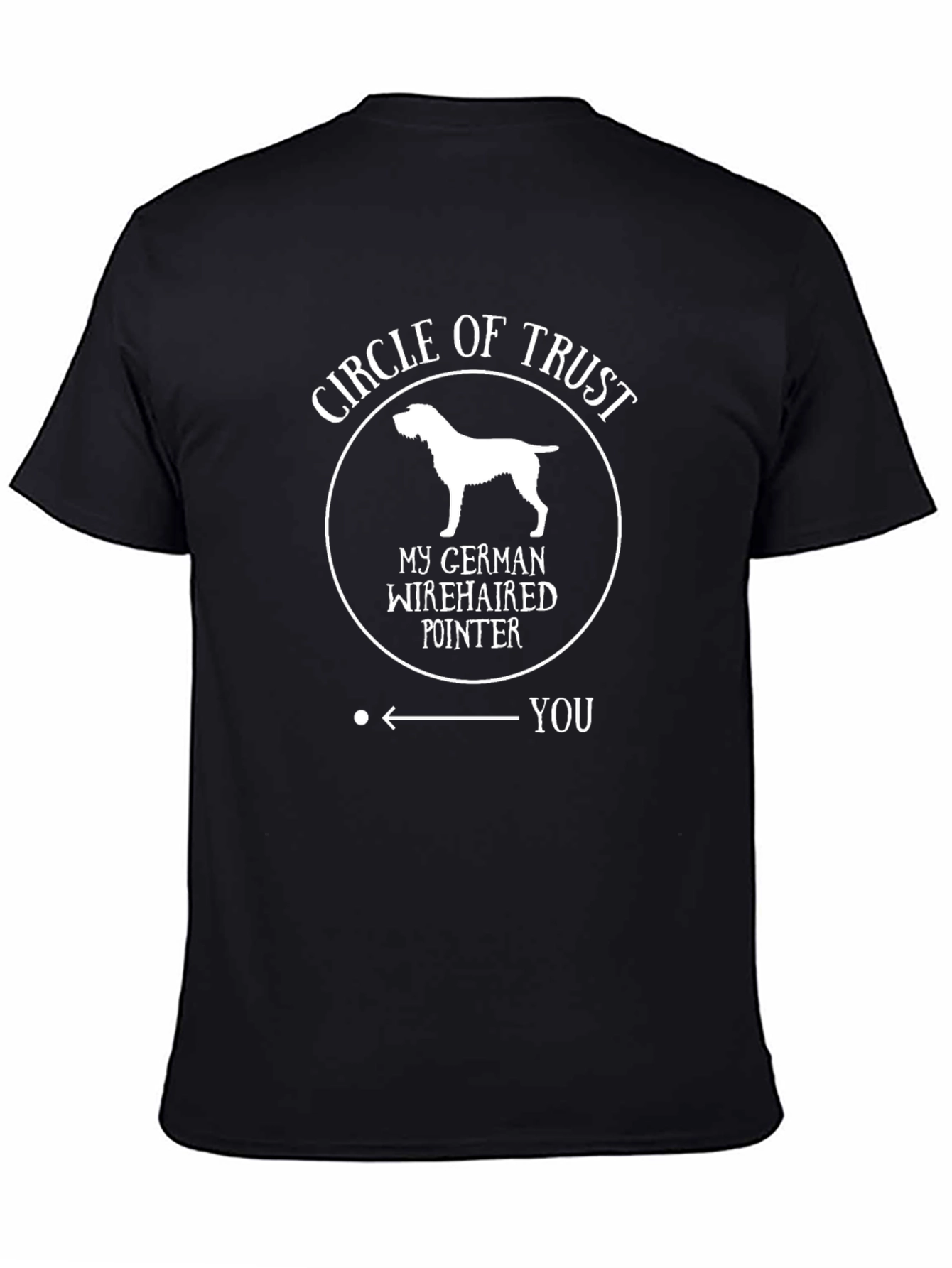 German Wirehaired Pointer Circle of Trust T-Shirt