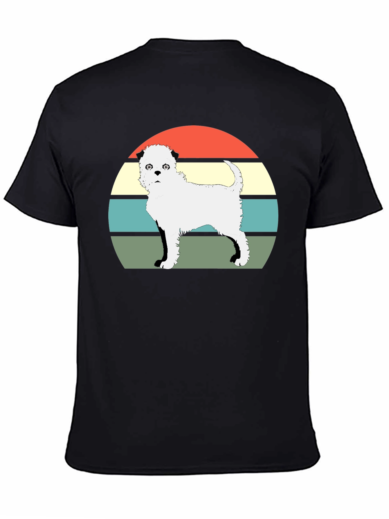 Retro Dog T-Shirt - Unique Graphic Tee