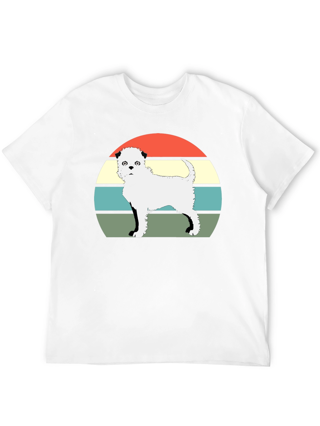Retro Dog T-Shirt - Unique Graphic Tee