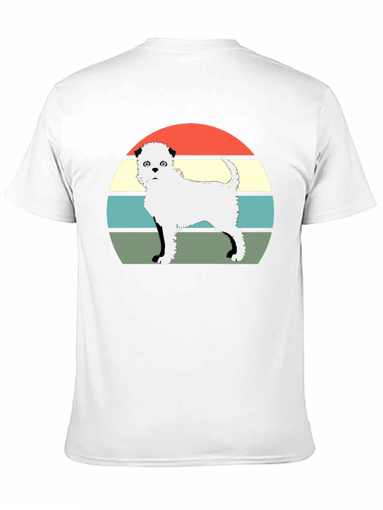 Retro Dog T-Shirt - Unique Graphic Tee