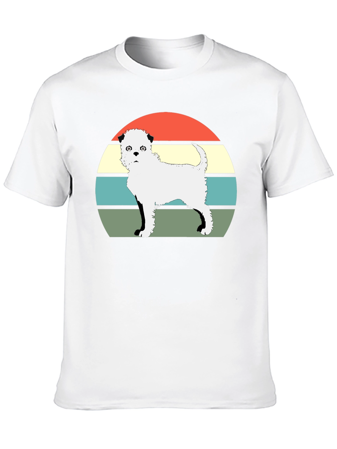 Retro Dog T-Shirt - Unique Graphic Tee