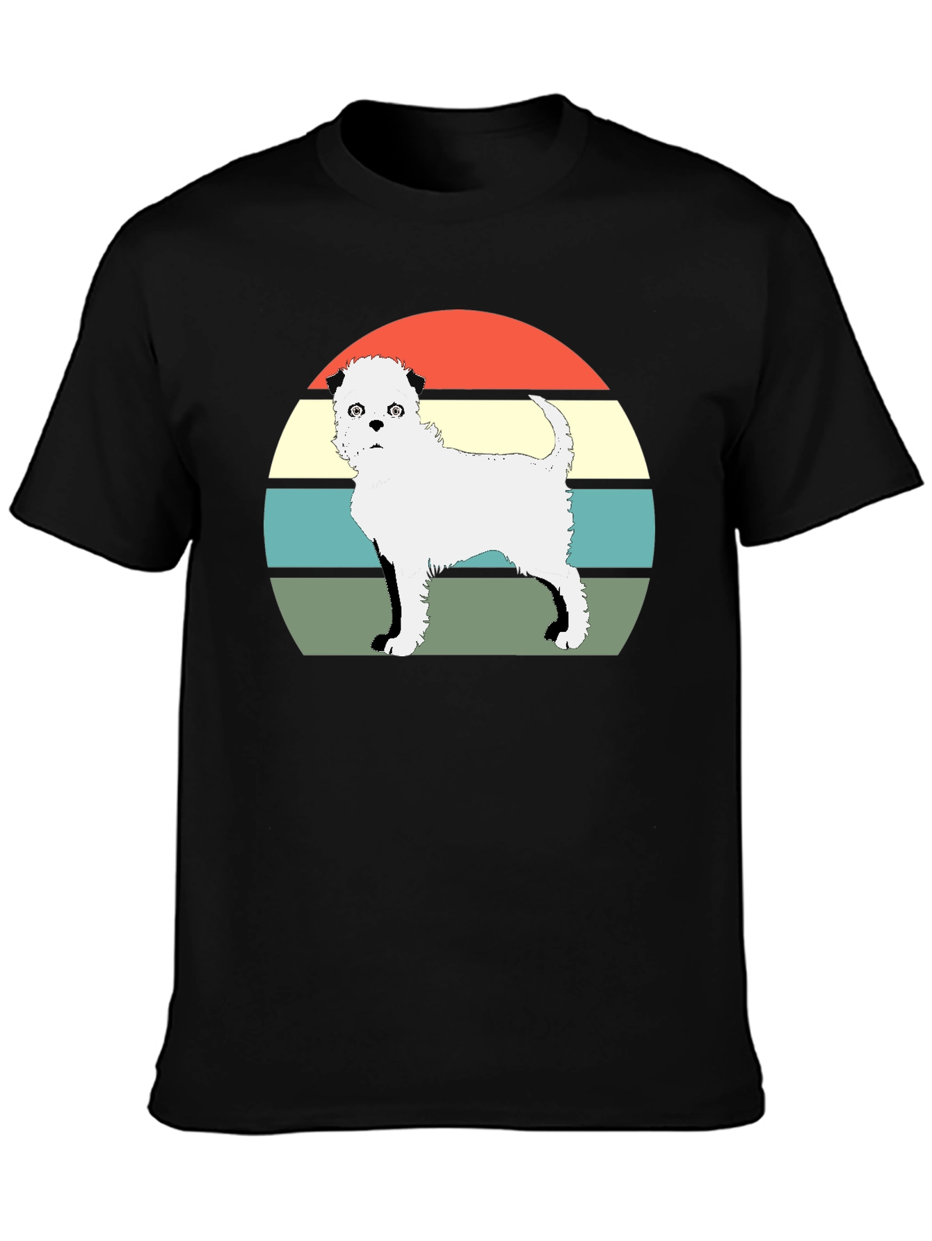 Retro Dog T-Shirt - Unique Graphic Tee
