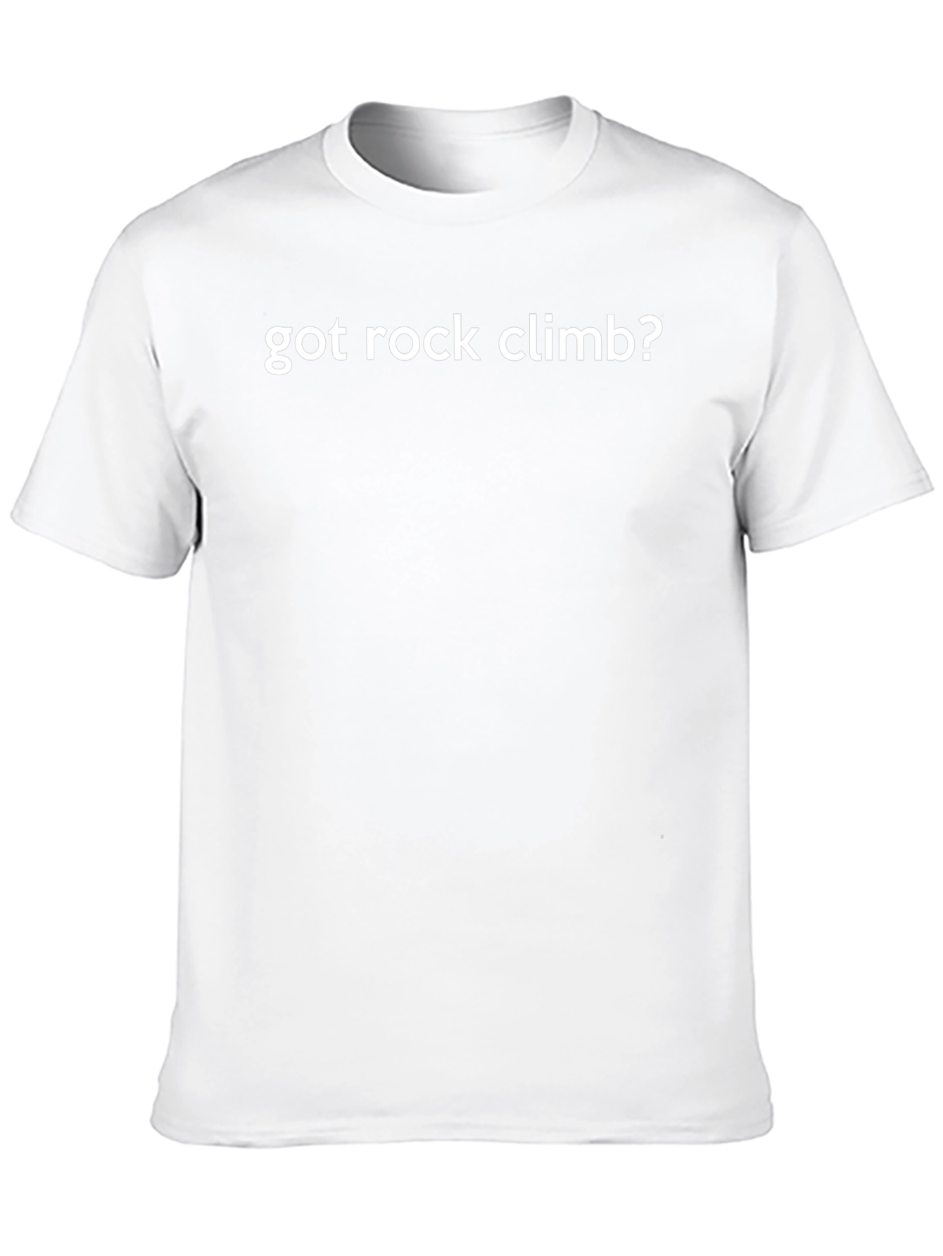 Got Rock Climb? Black Graphic Tee Shirt