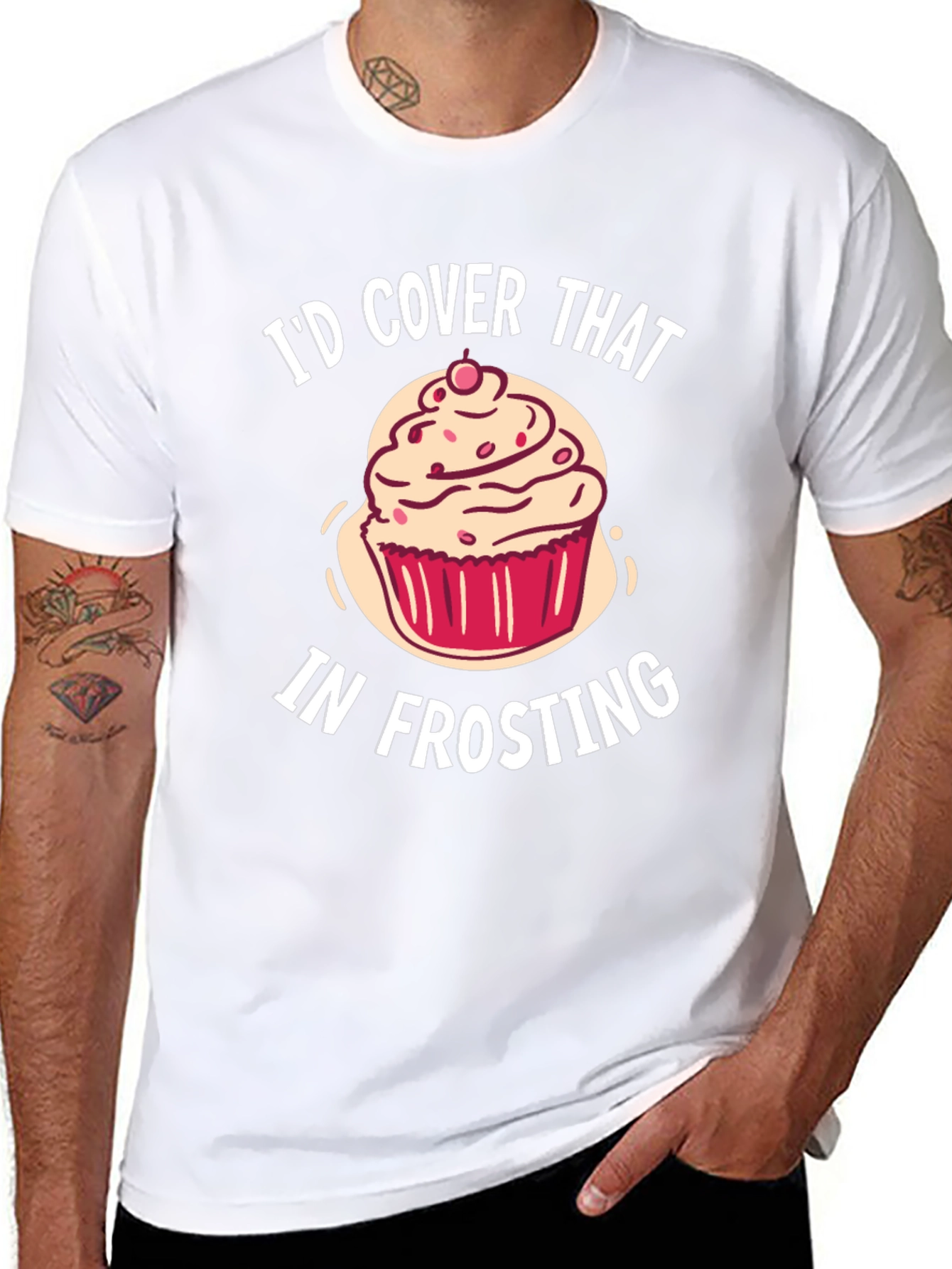 Id Cover That in Frosting T-Shirt
